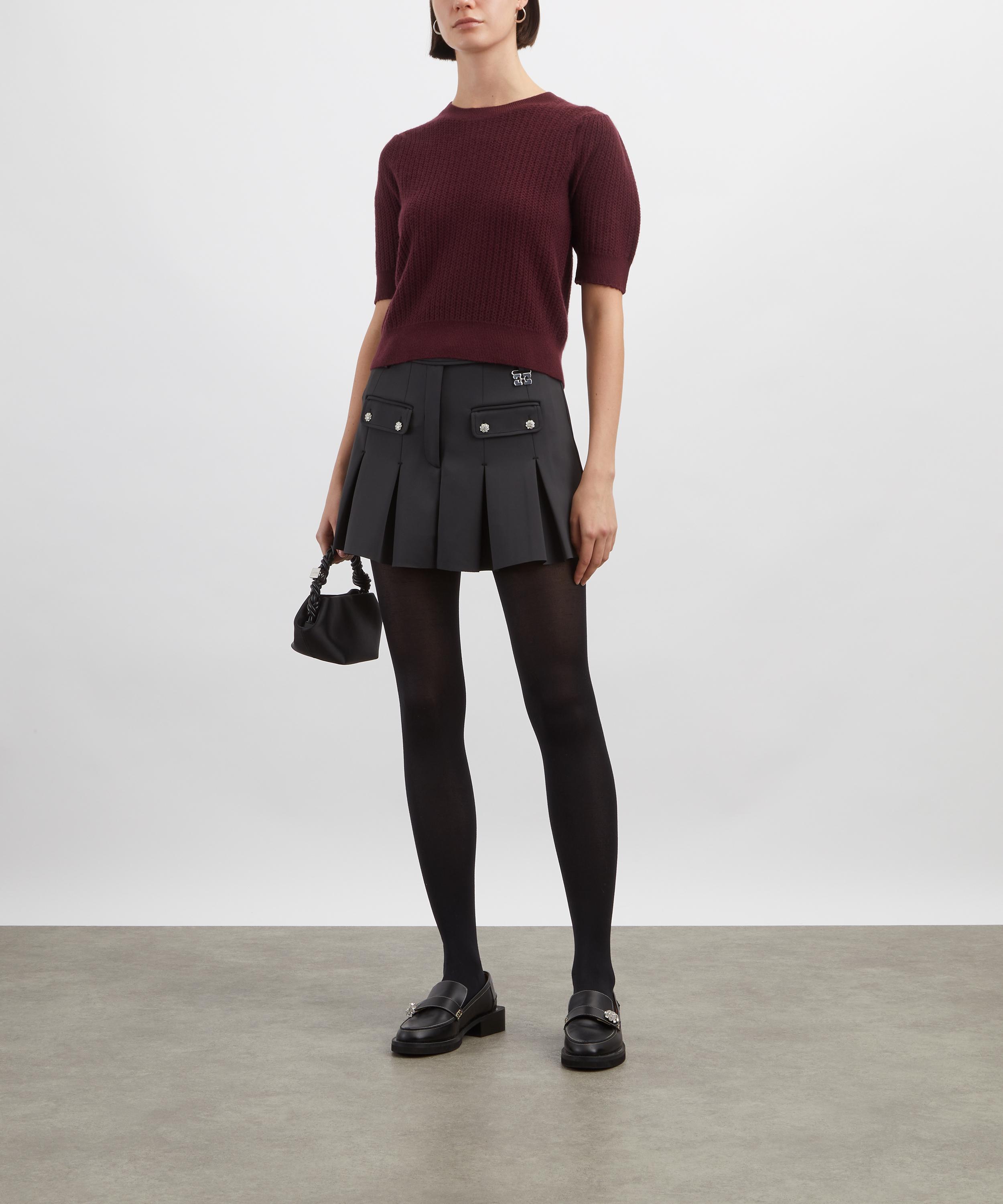 Frame - Chain Pointelle Cashmere Jumper image number 1