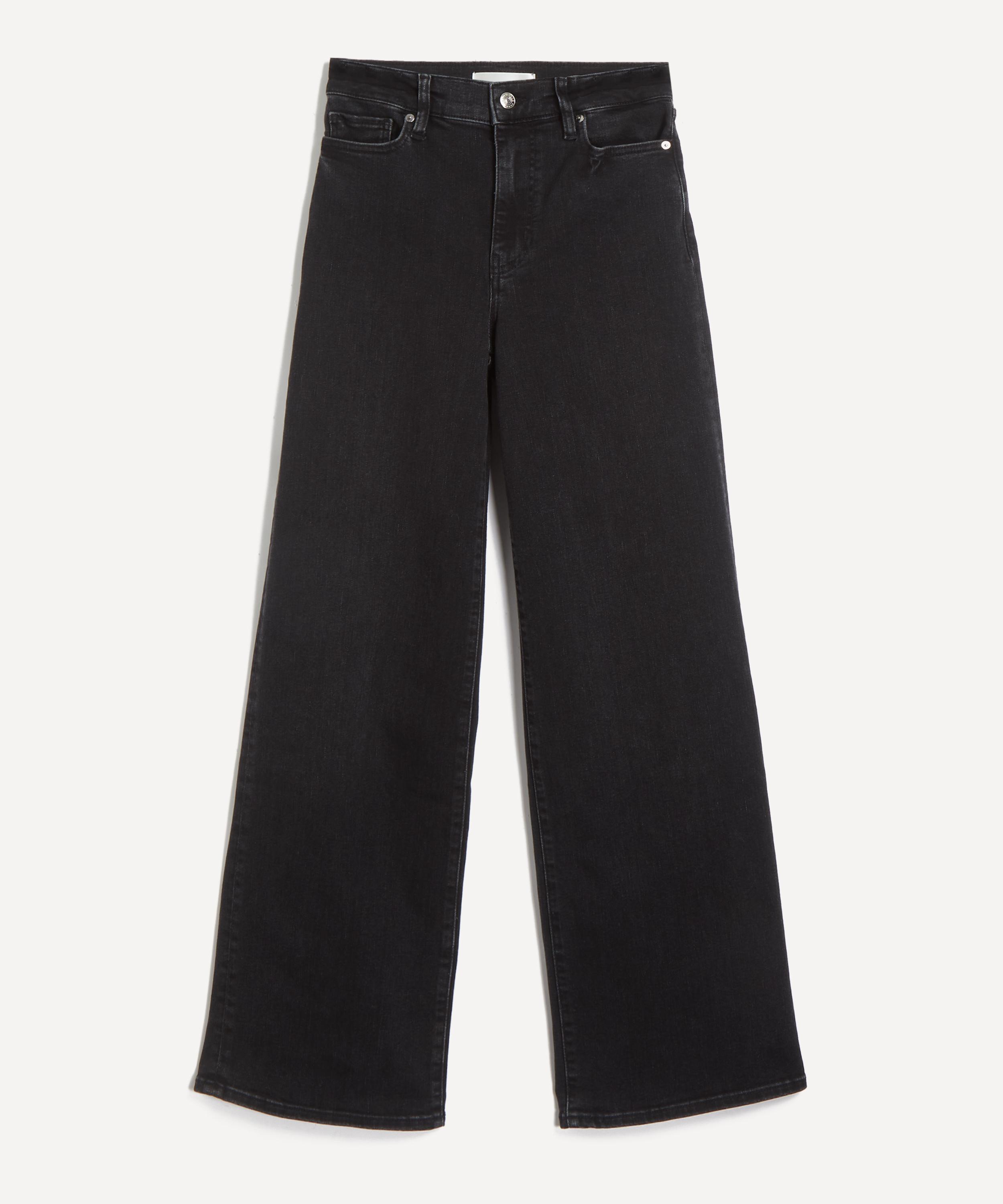 Frame - Le Slim Palazzo Jeans in Meteor