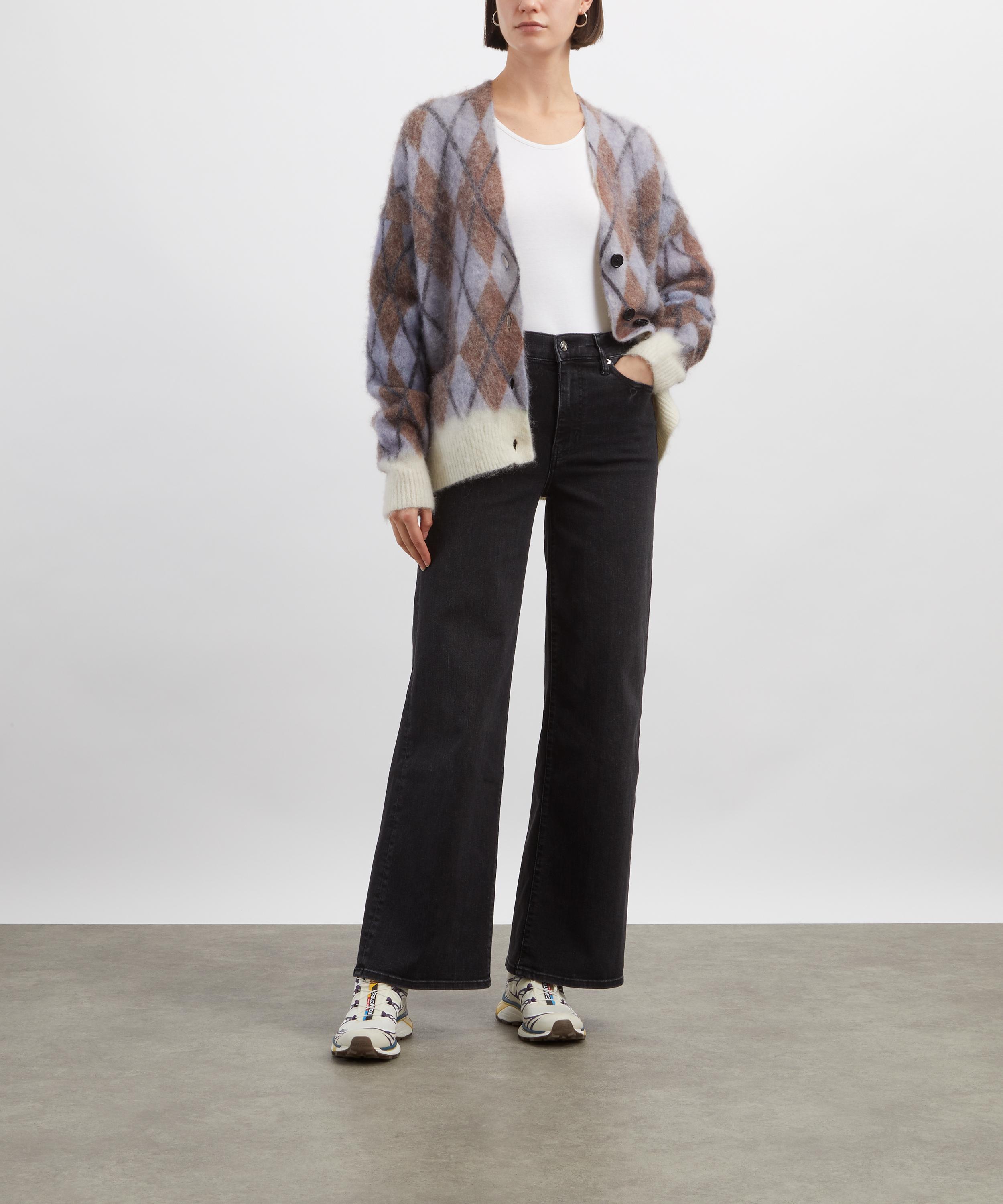 Frame - Le Slim Palazzo Jeans in Meteor image number 1