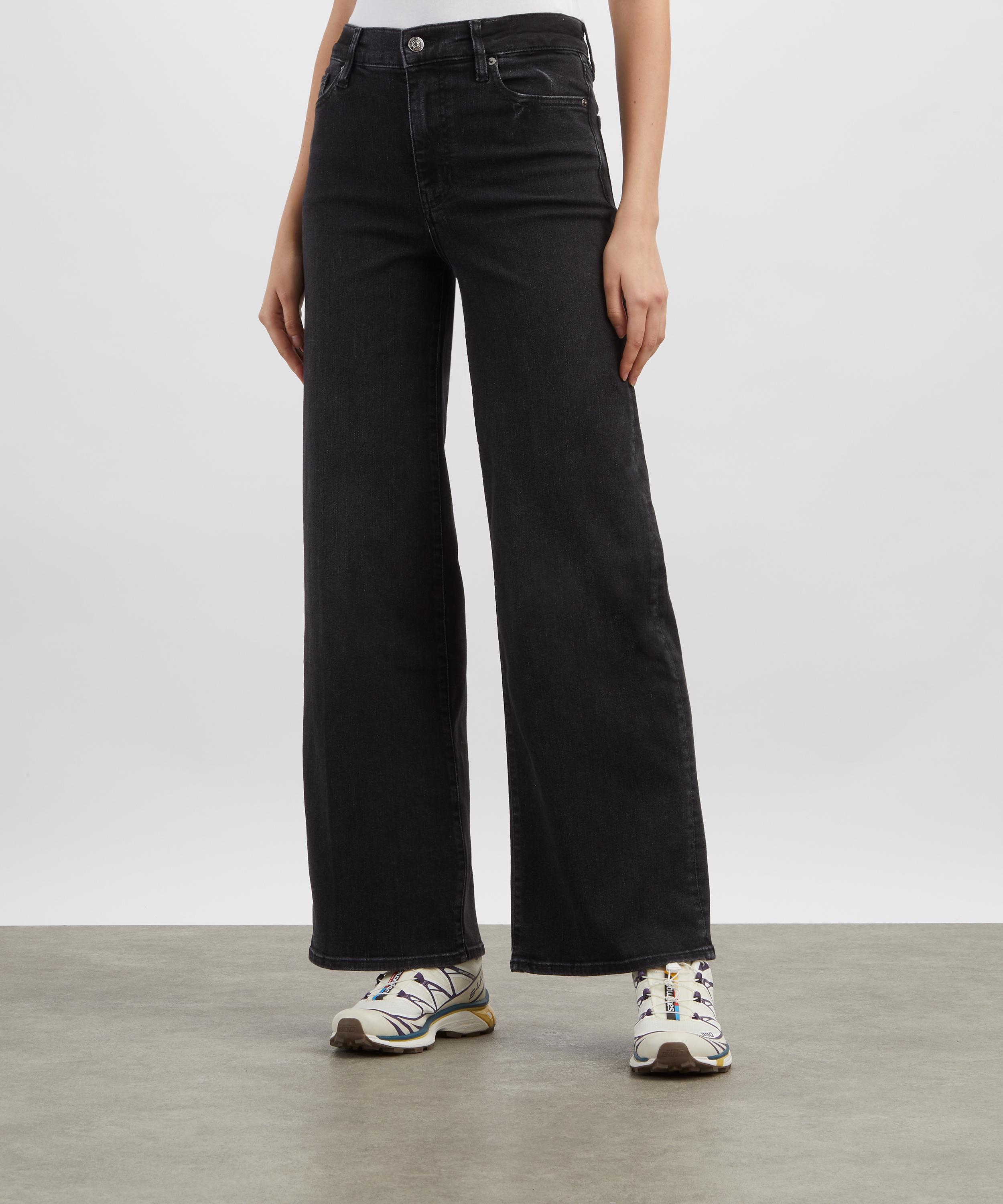 Frame - Le Slim Palazzo Jeans in Meteor image number 2