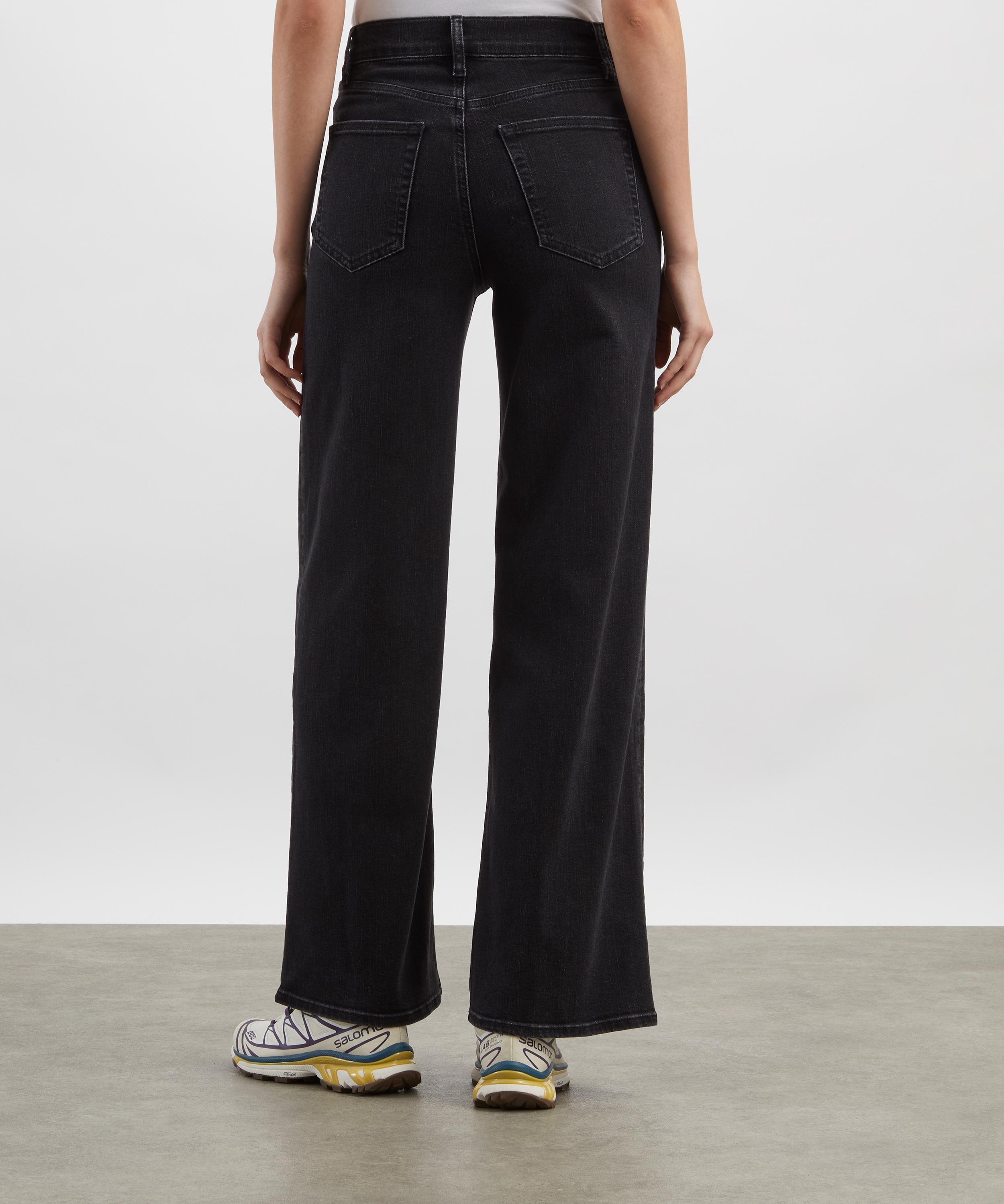 Frame - Le Slim Palazzo Jeans in Meteor image number 3