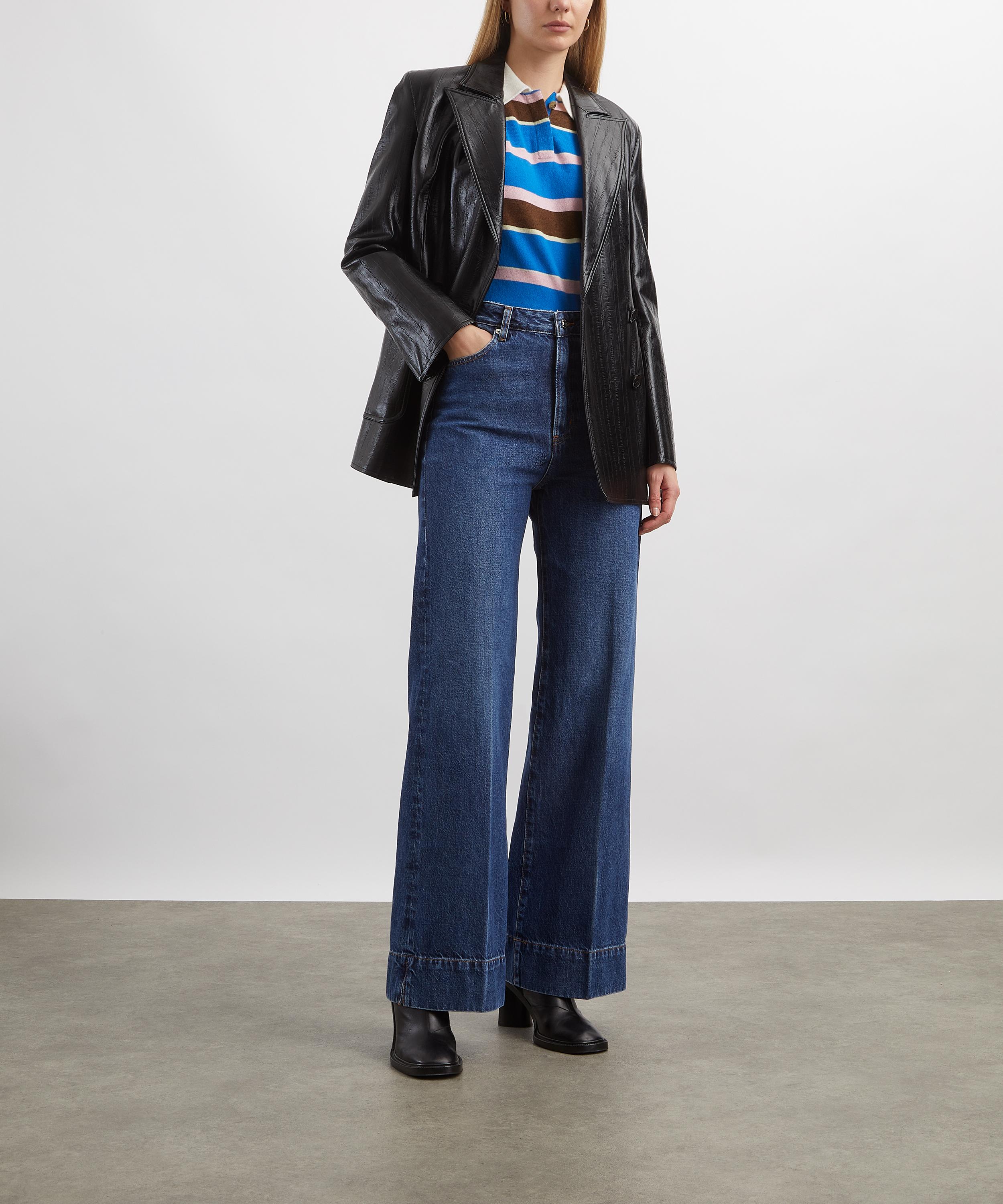 Frame - Slice Flared Jeans image number 1