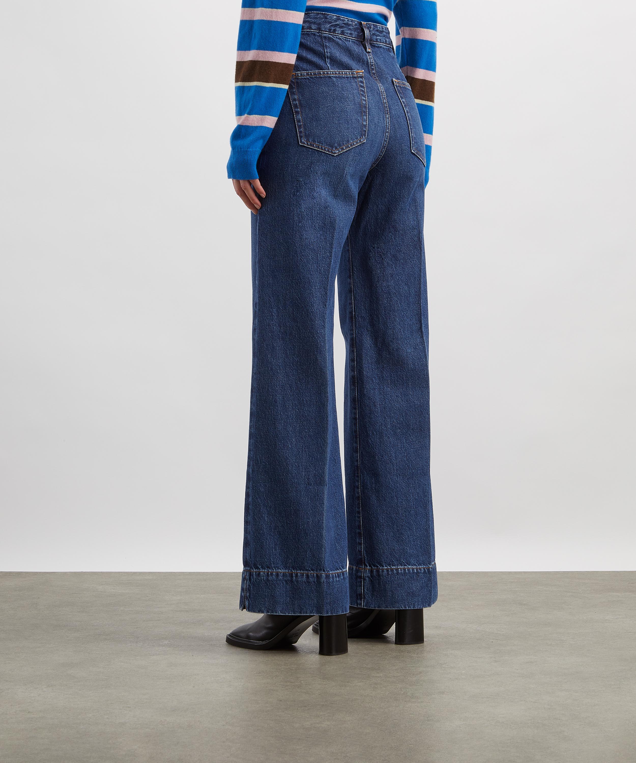 Frame - Slice Flared Jeans image number 3