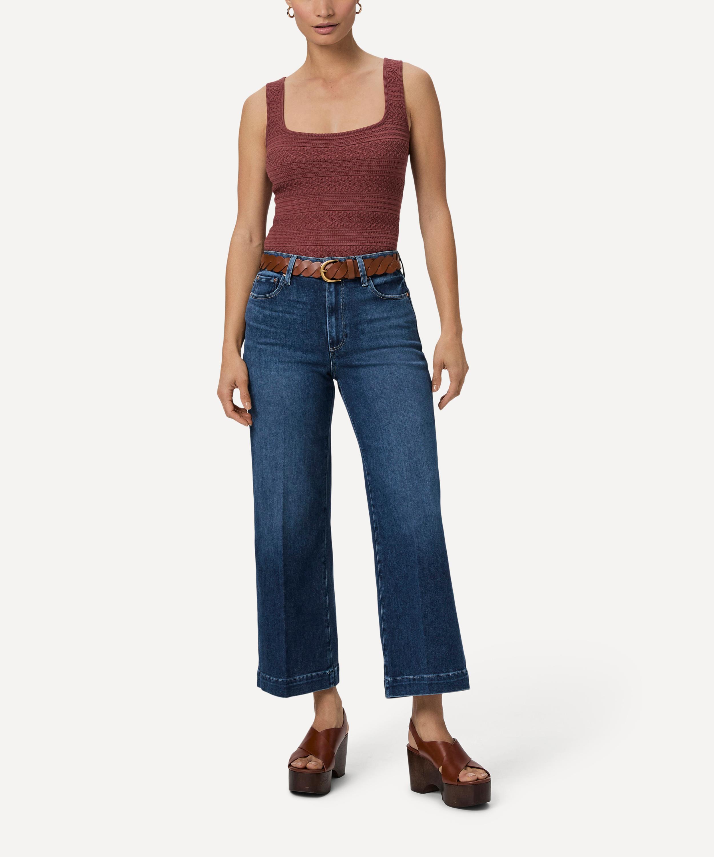 Paige - Anessa Wide-Leg Jeans in Kindred image number 1