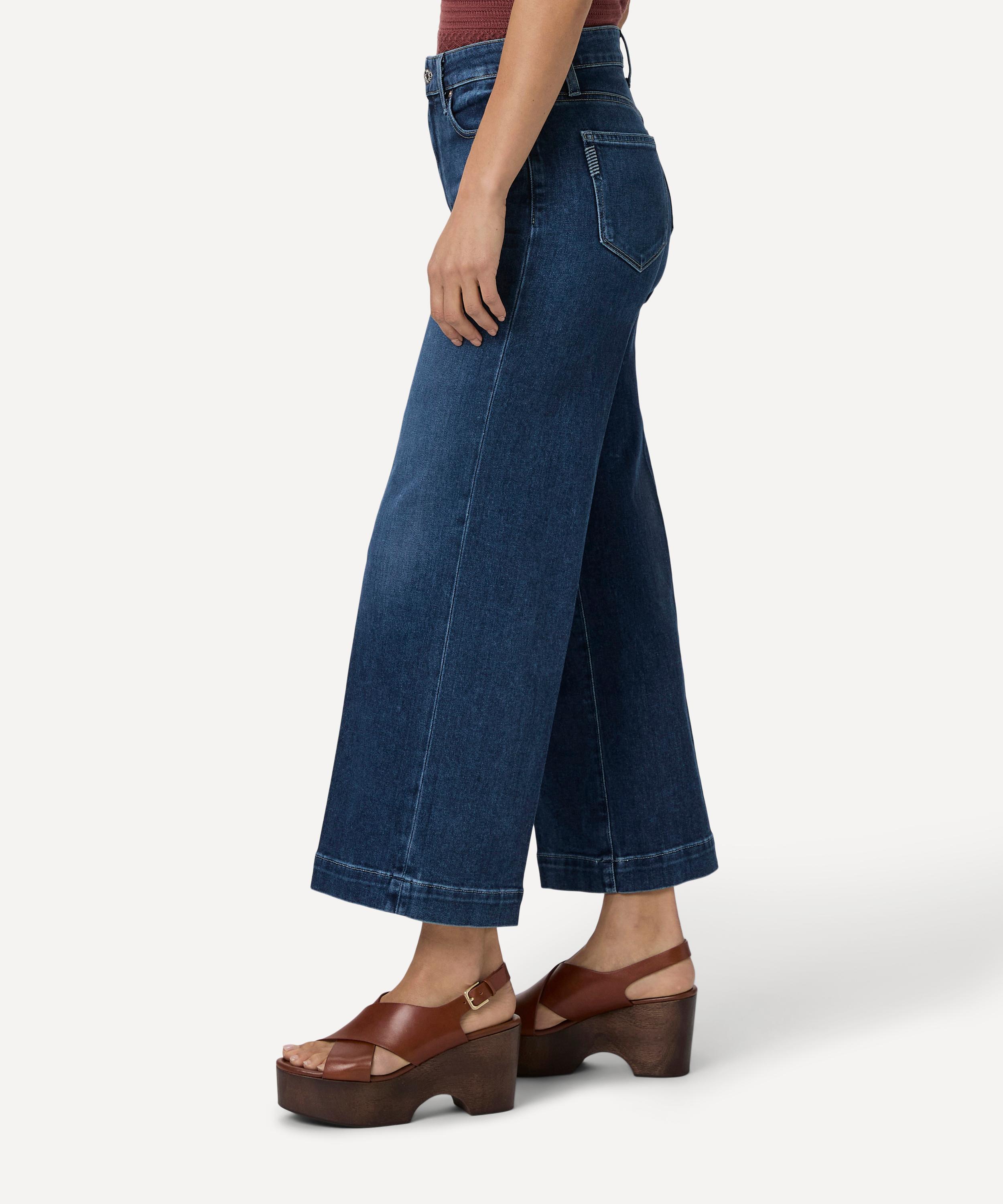 Paige - Anessa Wide-Leg Jeans in Kindred image number 3