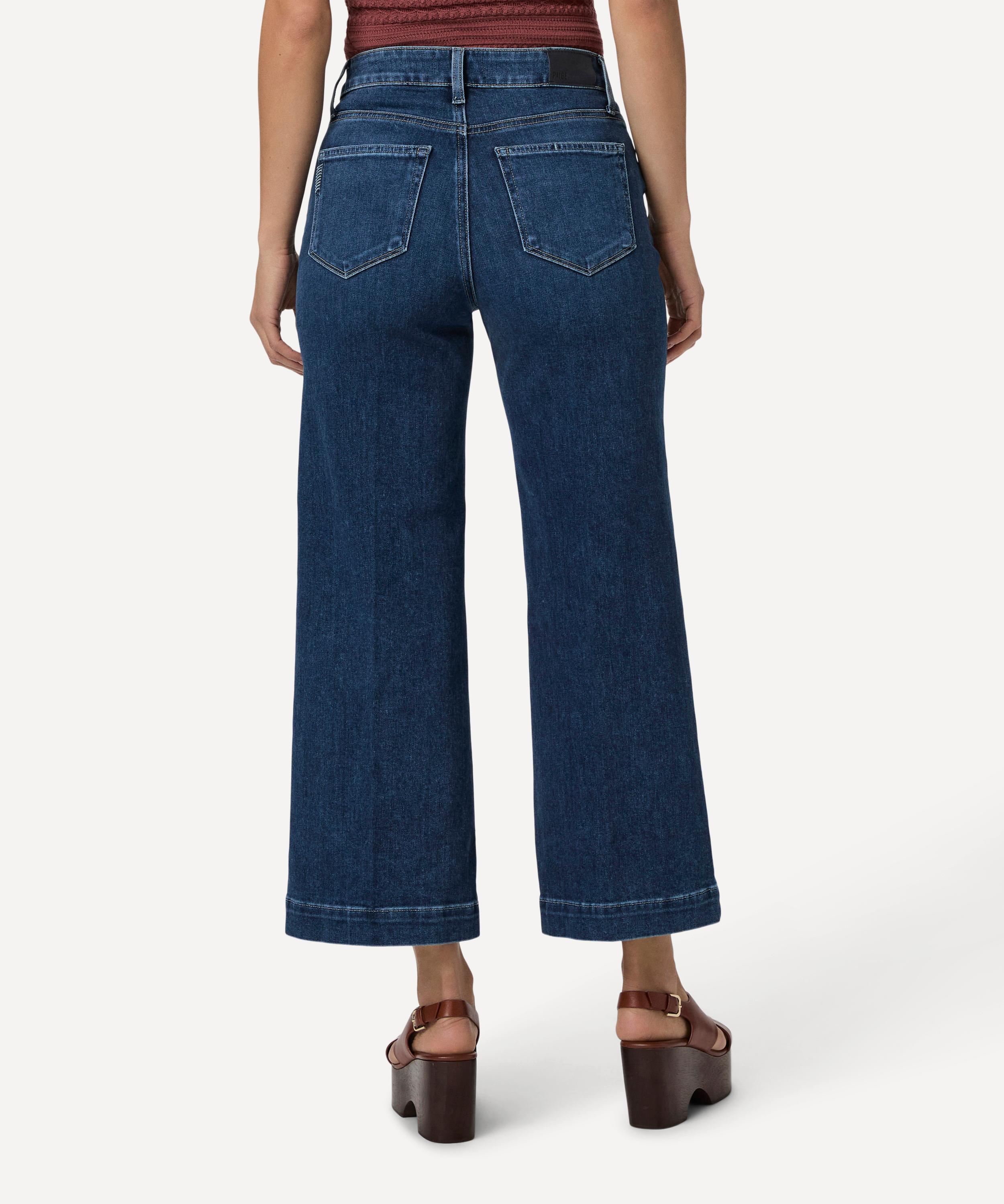 Paige - Anessa Wide-Leg Jeans in Kindred image number 4