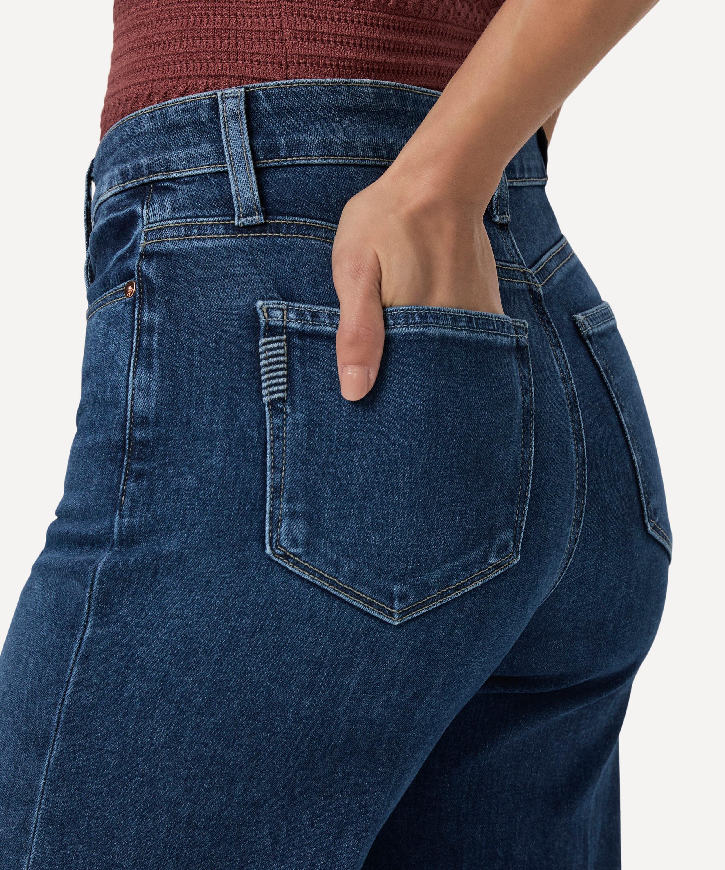 Paige - Anessa Wide-Leg Jeans in Kindred image number 5