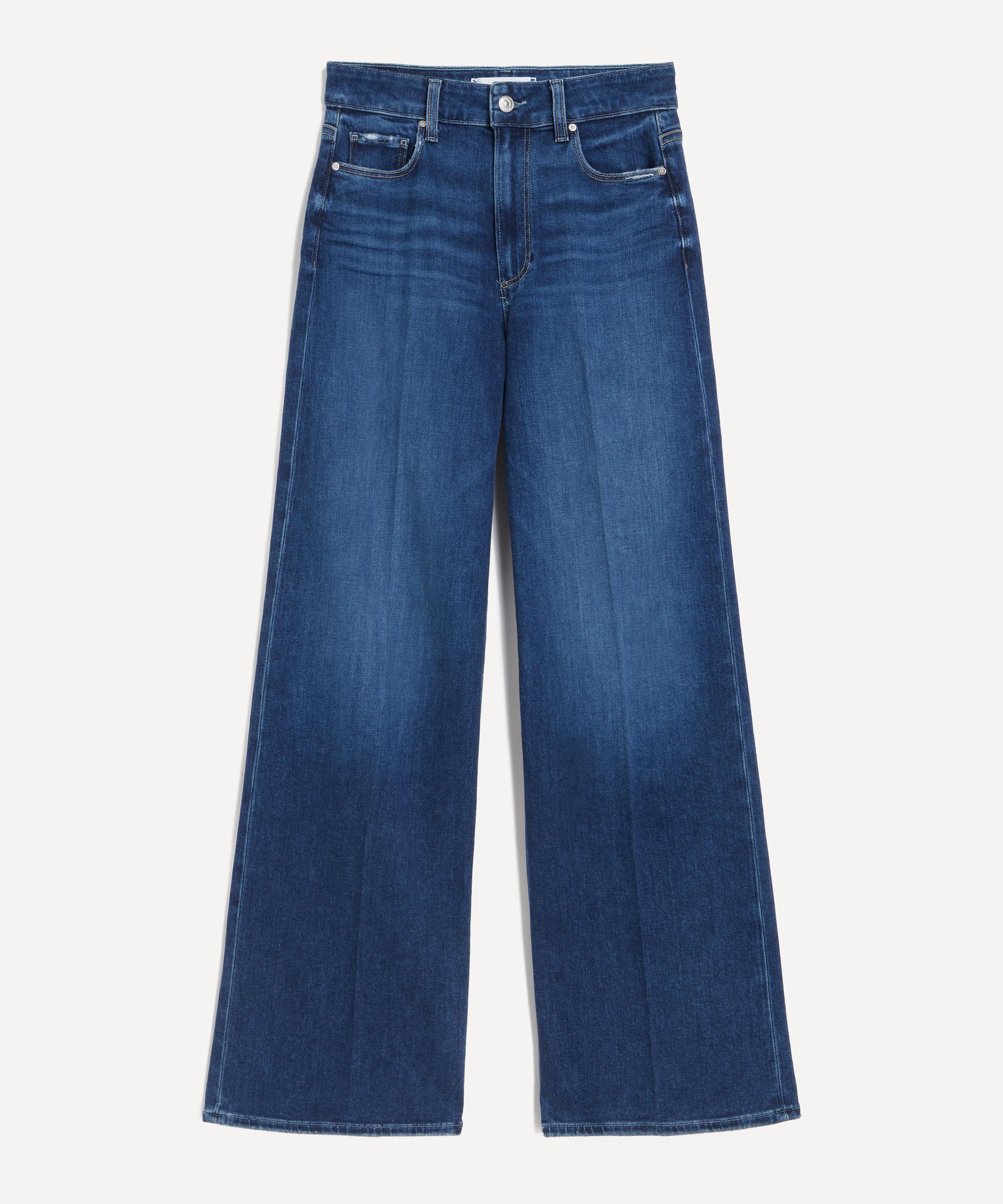 Paige - Anessa 31” Wide-Leg Jeans in Dresden