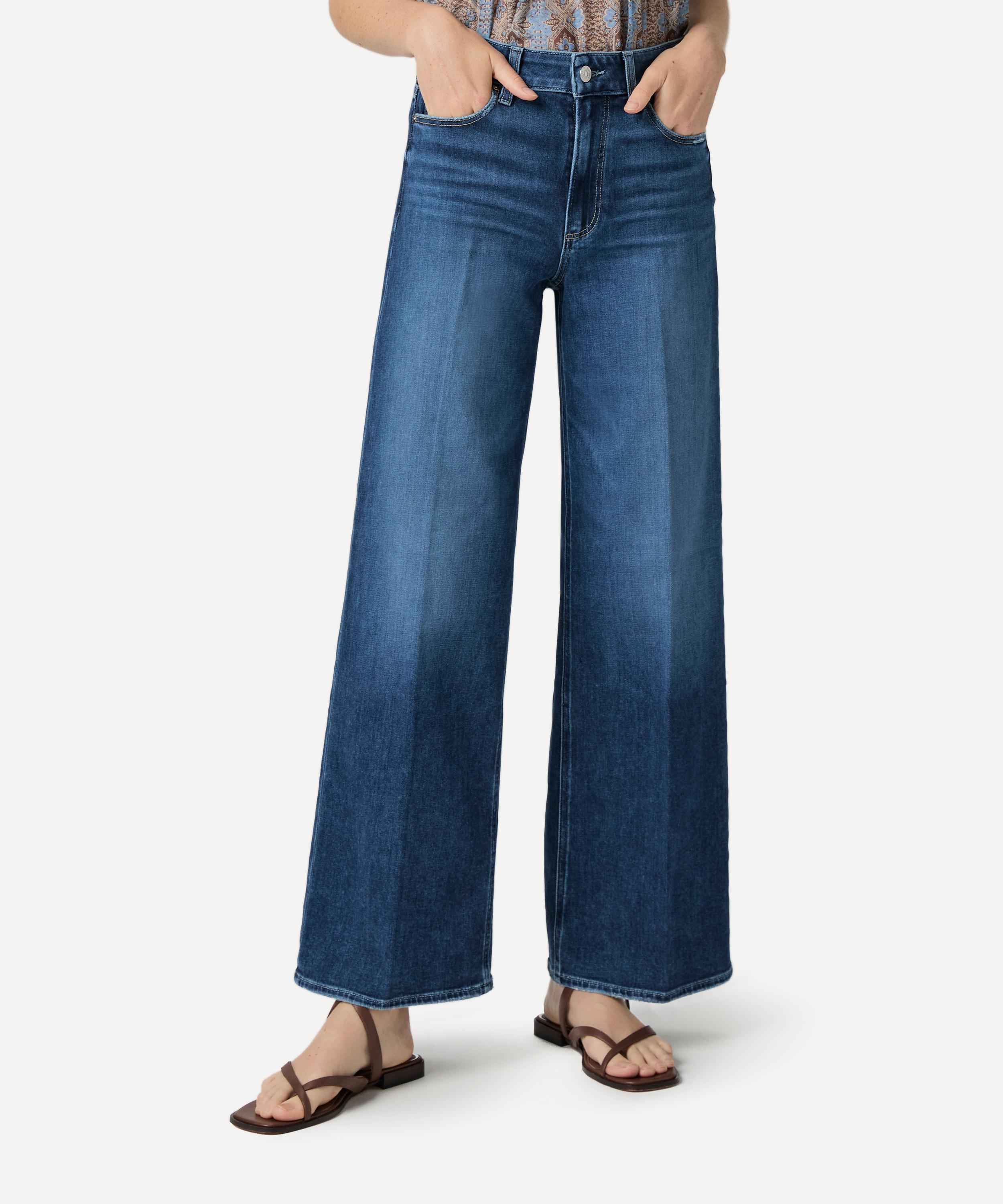 Paige - Anessa 31” Wide-Leg Jeans in Dresden image number 2