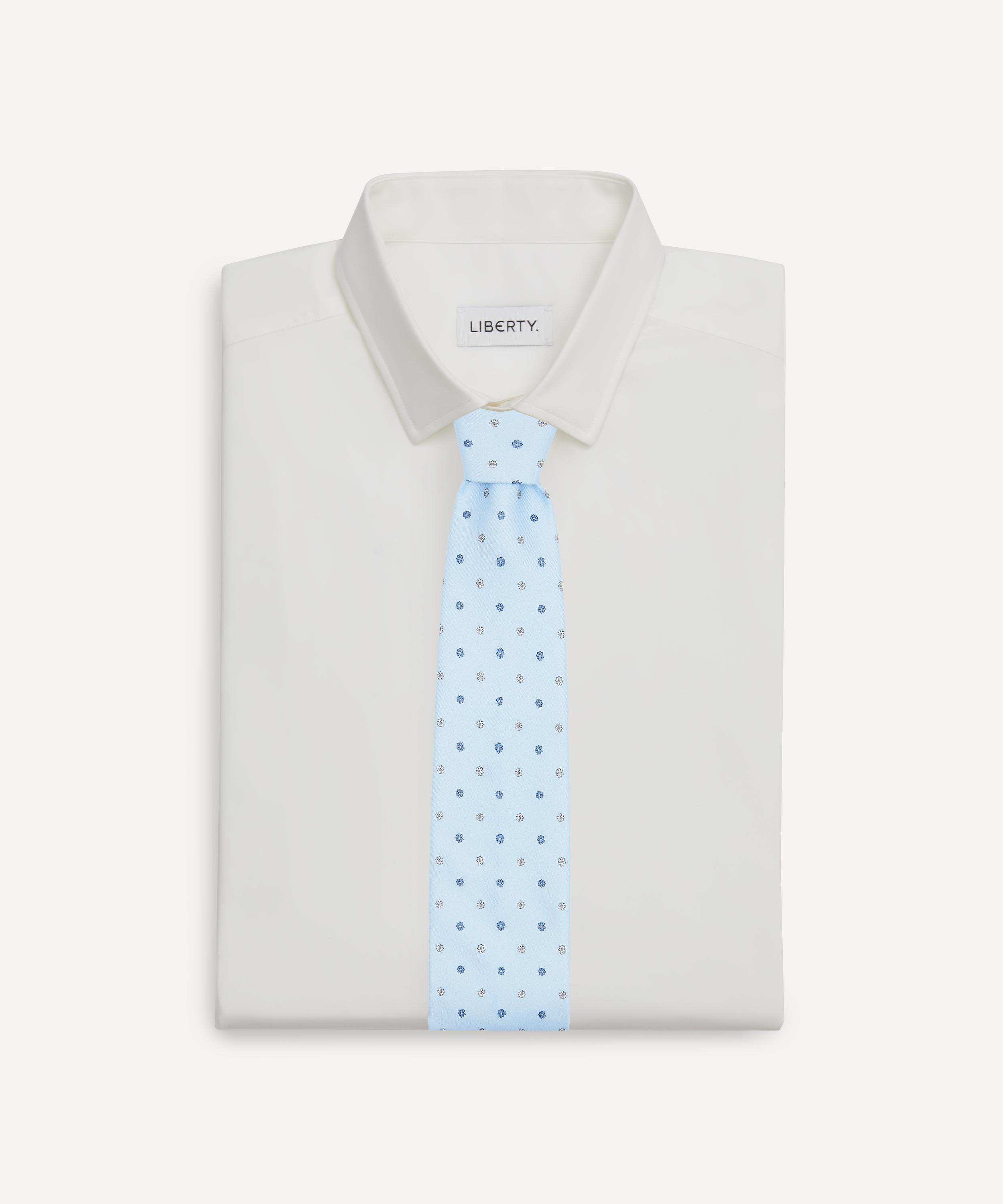 Liberty - Ciara Spot Silk Tie image number 2