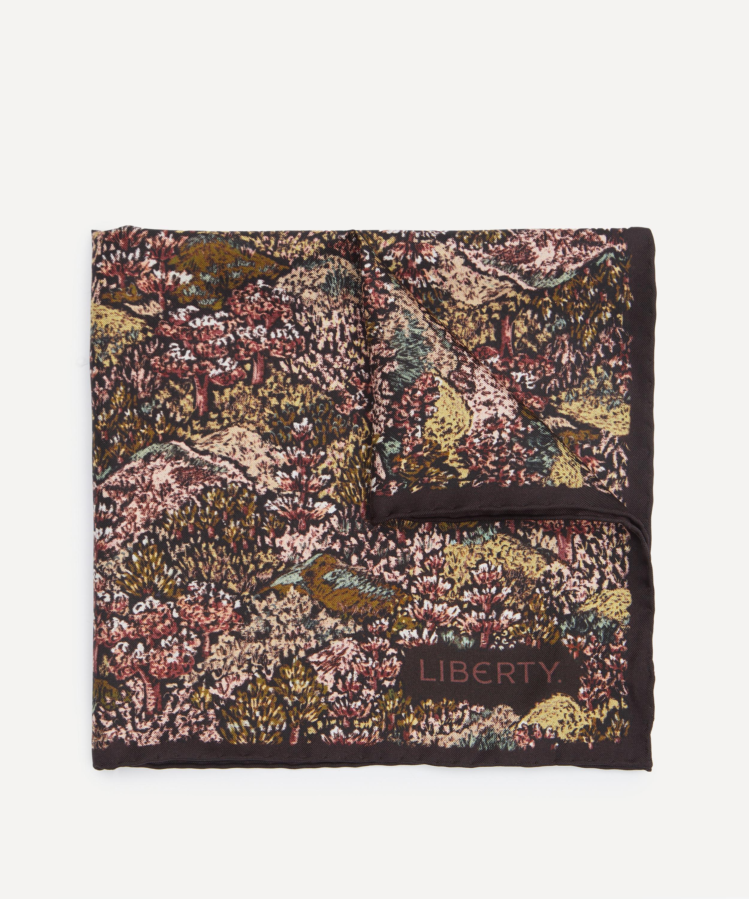 Liberty - Darley Hillside Silk Pocket Square