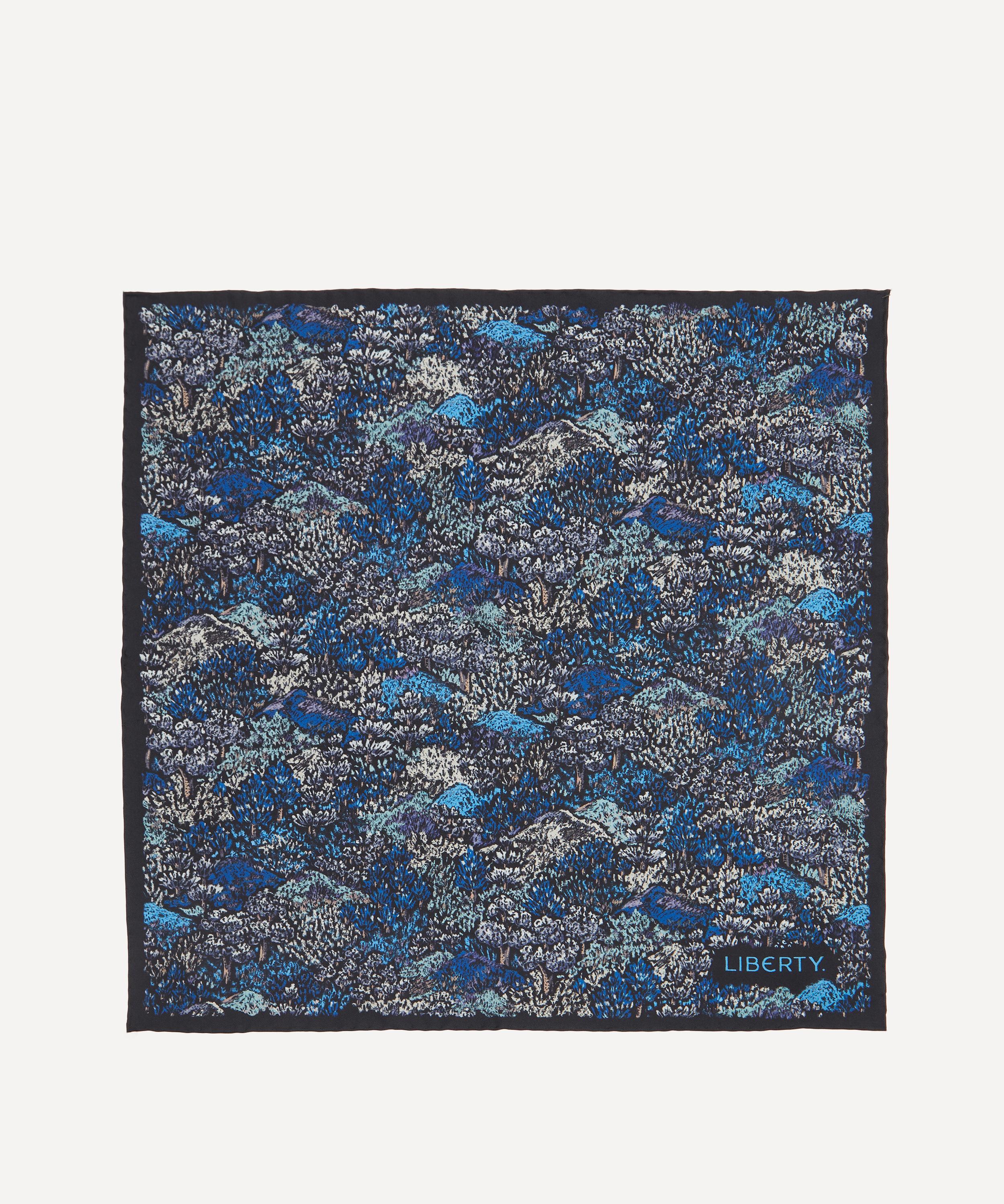 Liberty - Darley Hillside Silk Pocket Square image number 2