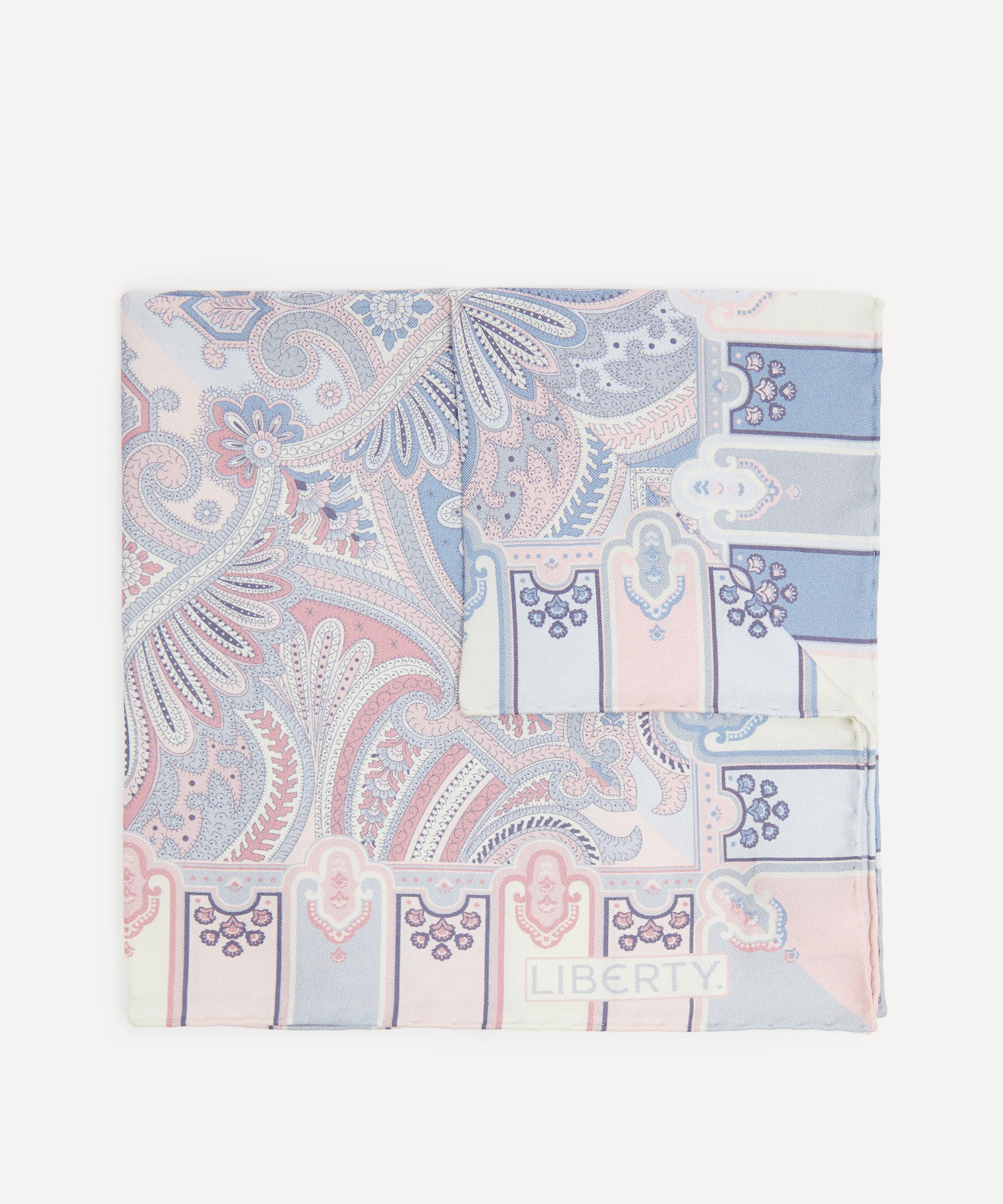 Liberty - Harlequin Paisley Silk Pocket Square