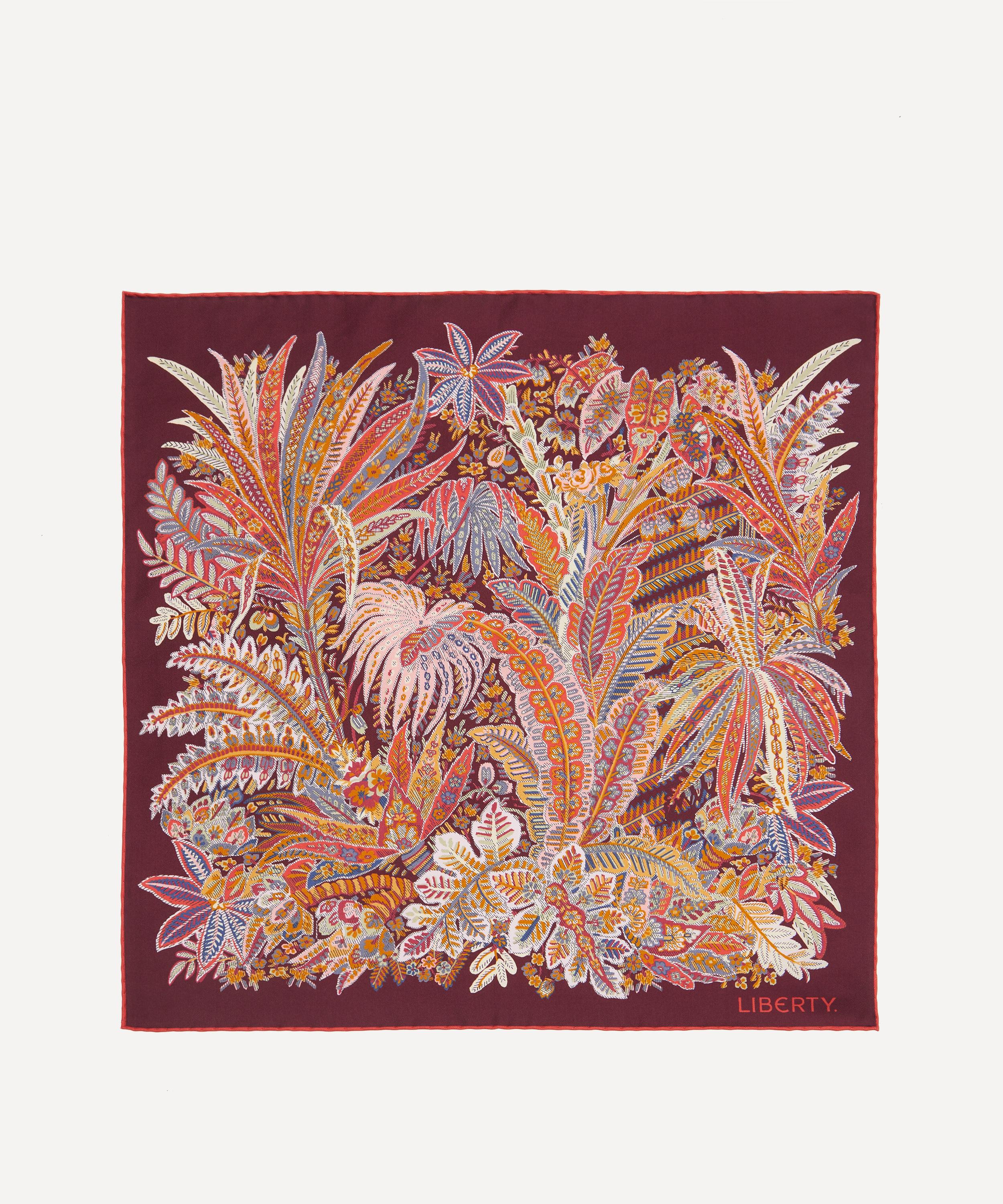 Liberty - Persian Verdure Silk Pocket Square image number 2