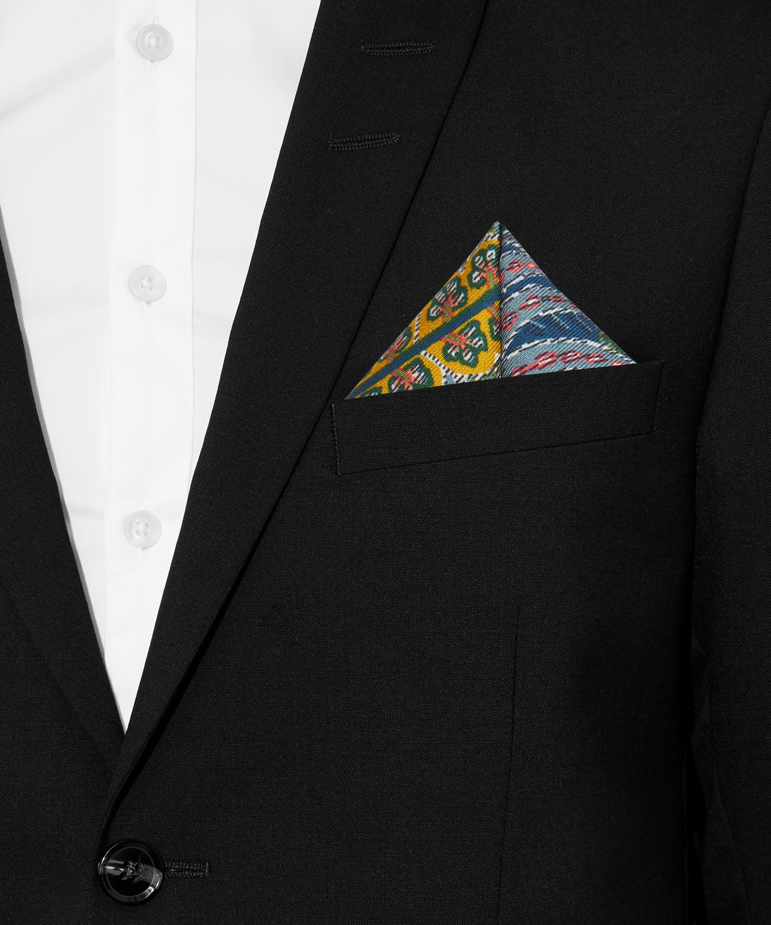 Liberty - Persian Verdure Silk Pocket Square image number 1