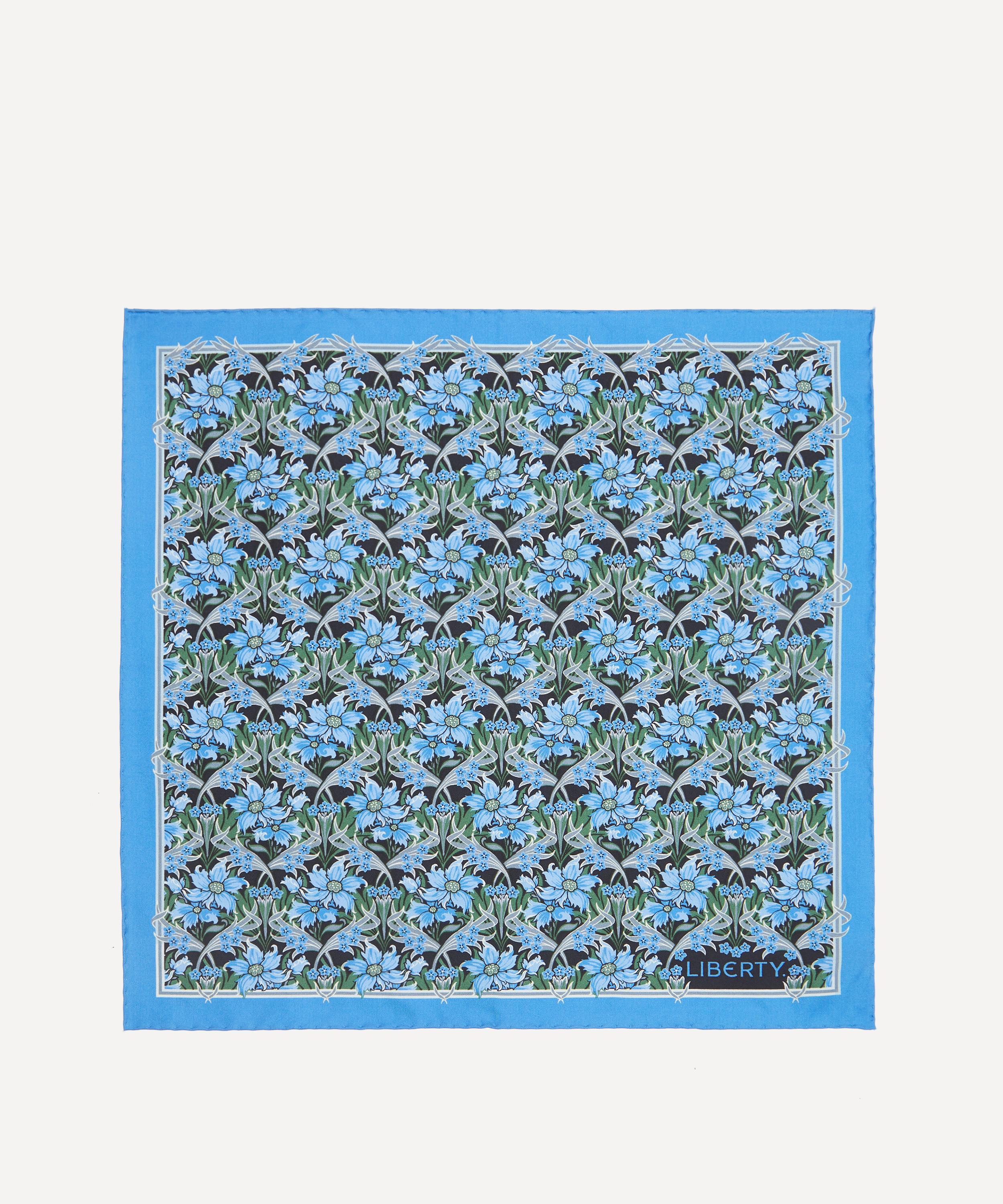 Liberty - Webb Mews Silk Pocket Square image number 2