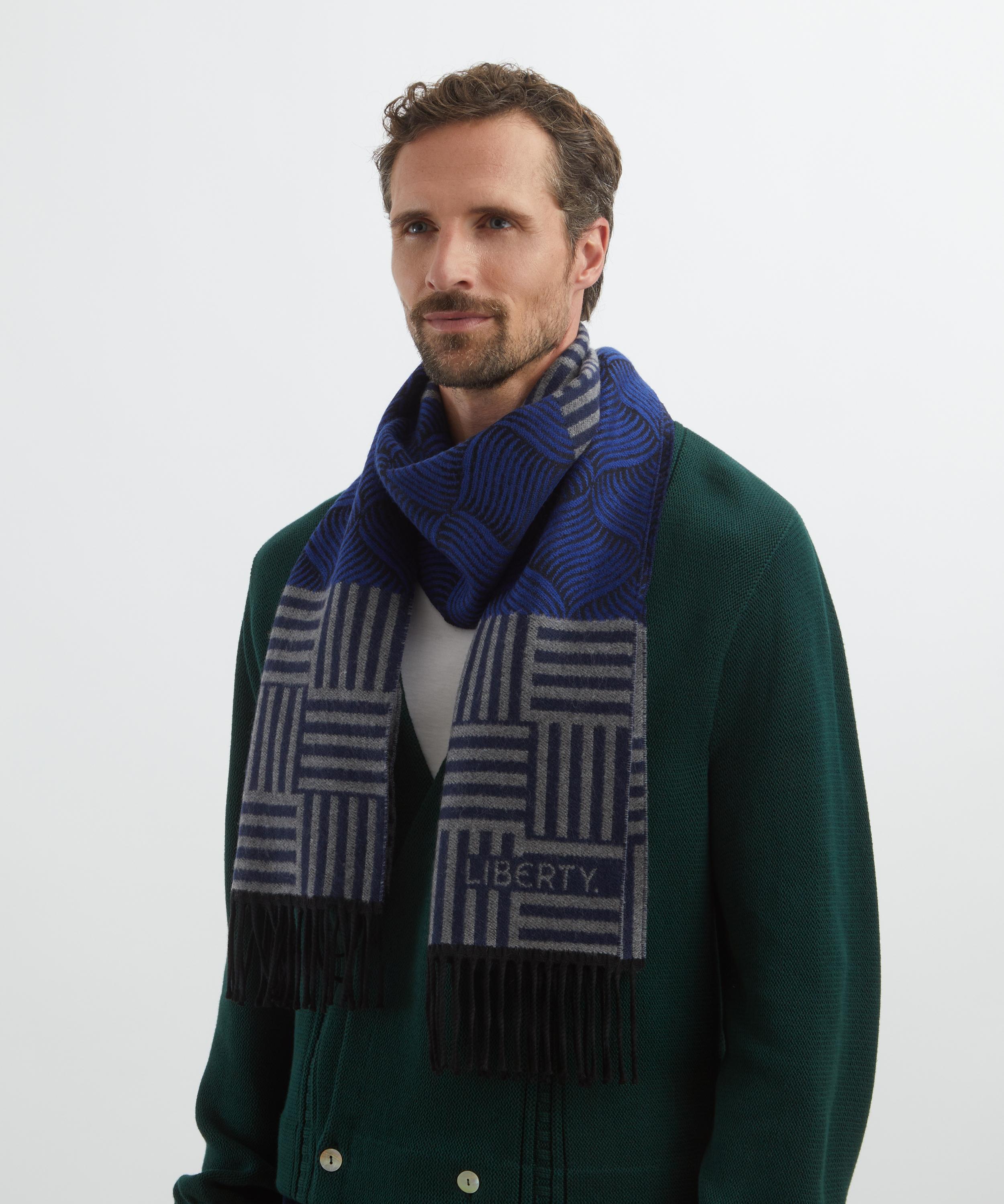 Liberty - Palazzo Stripe 35X180 Wool Scarf image number 0