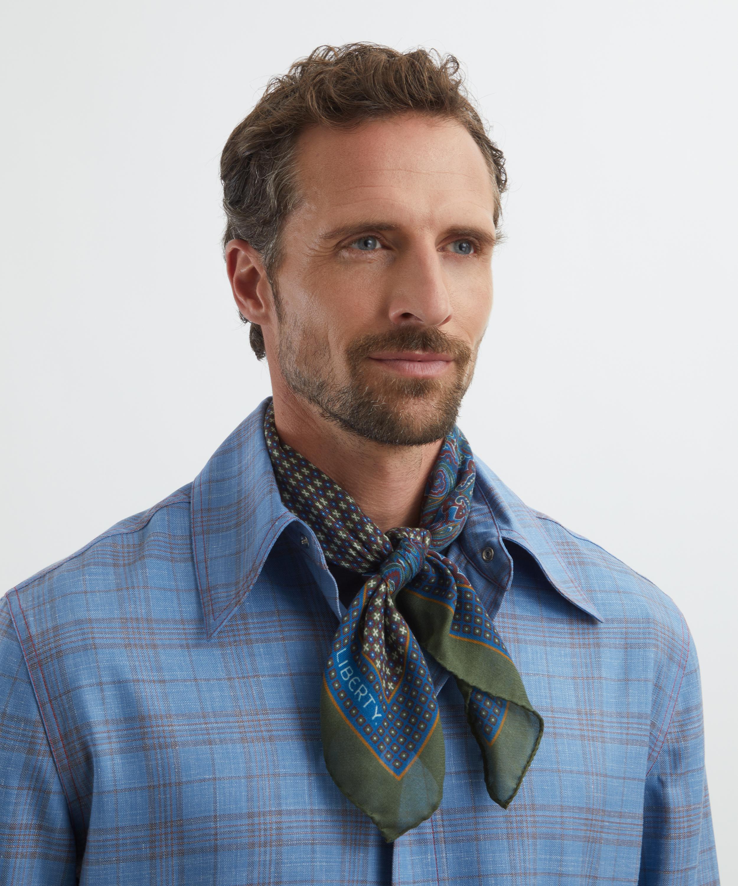 Liberty - Gabriel Paisley 65X65 Scarf image number 0