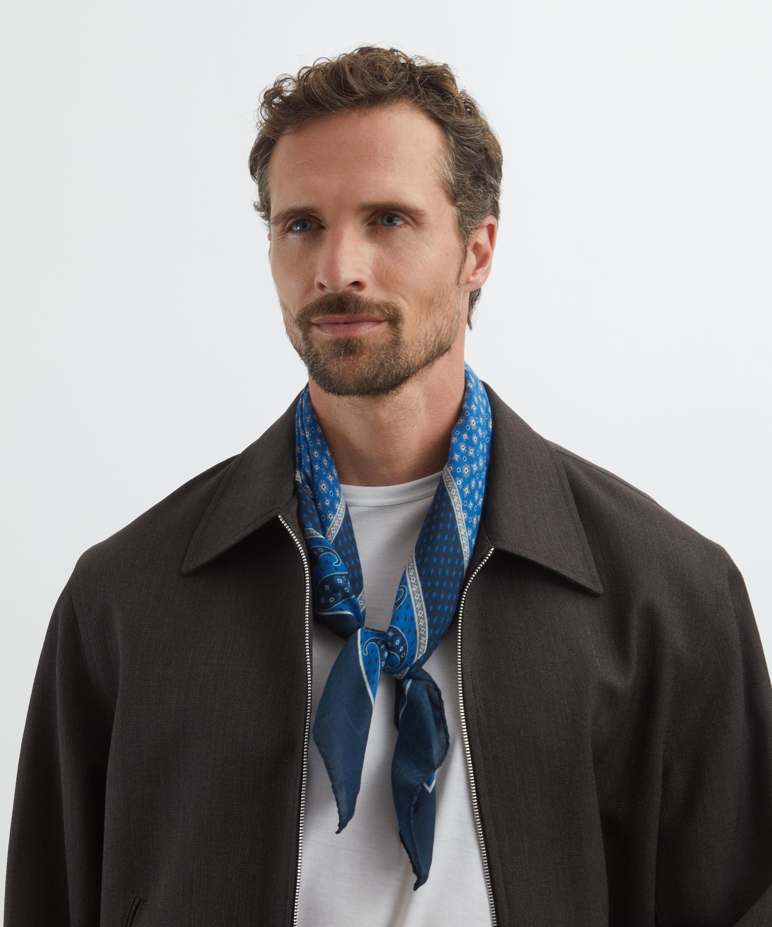 Liberty - James Paisley 65X65 Wool-Modal Scarf