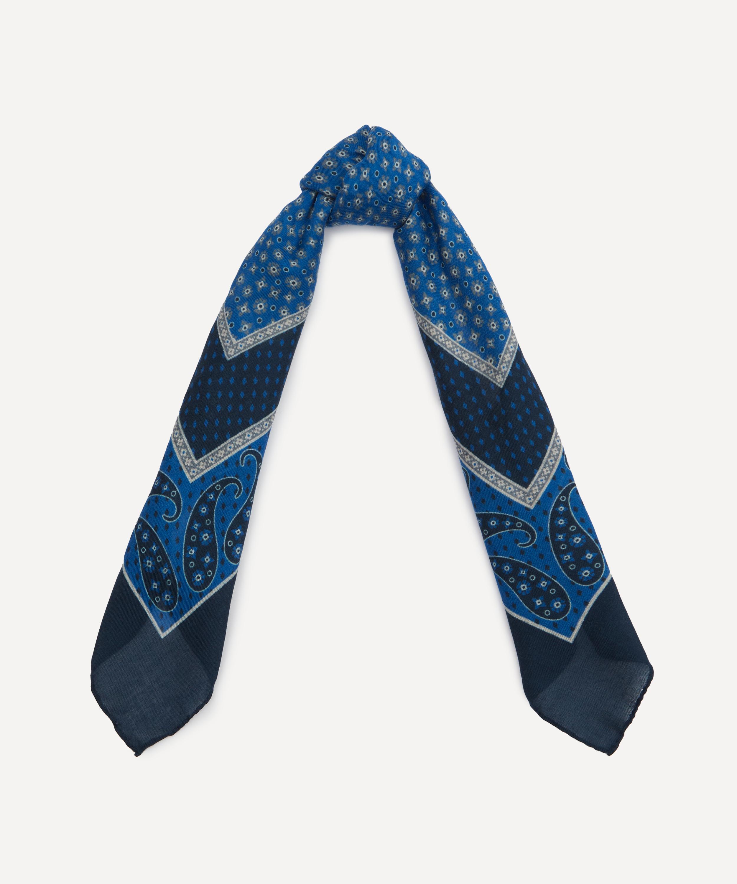 Liberty - James Paisley 65X65 Wool-Modal Scarf image number 2