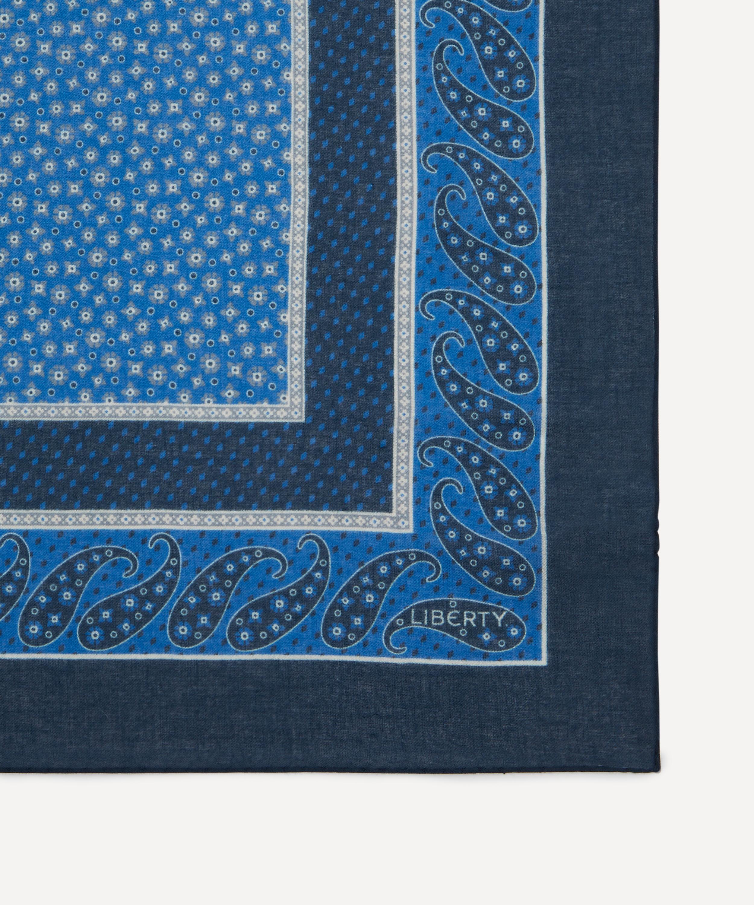 Liberty - James Paisley 65X65 Wool-Modal Scarf image number 3