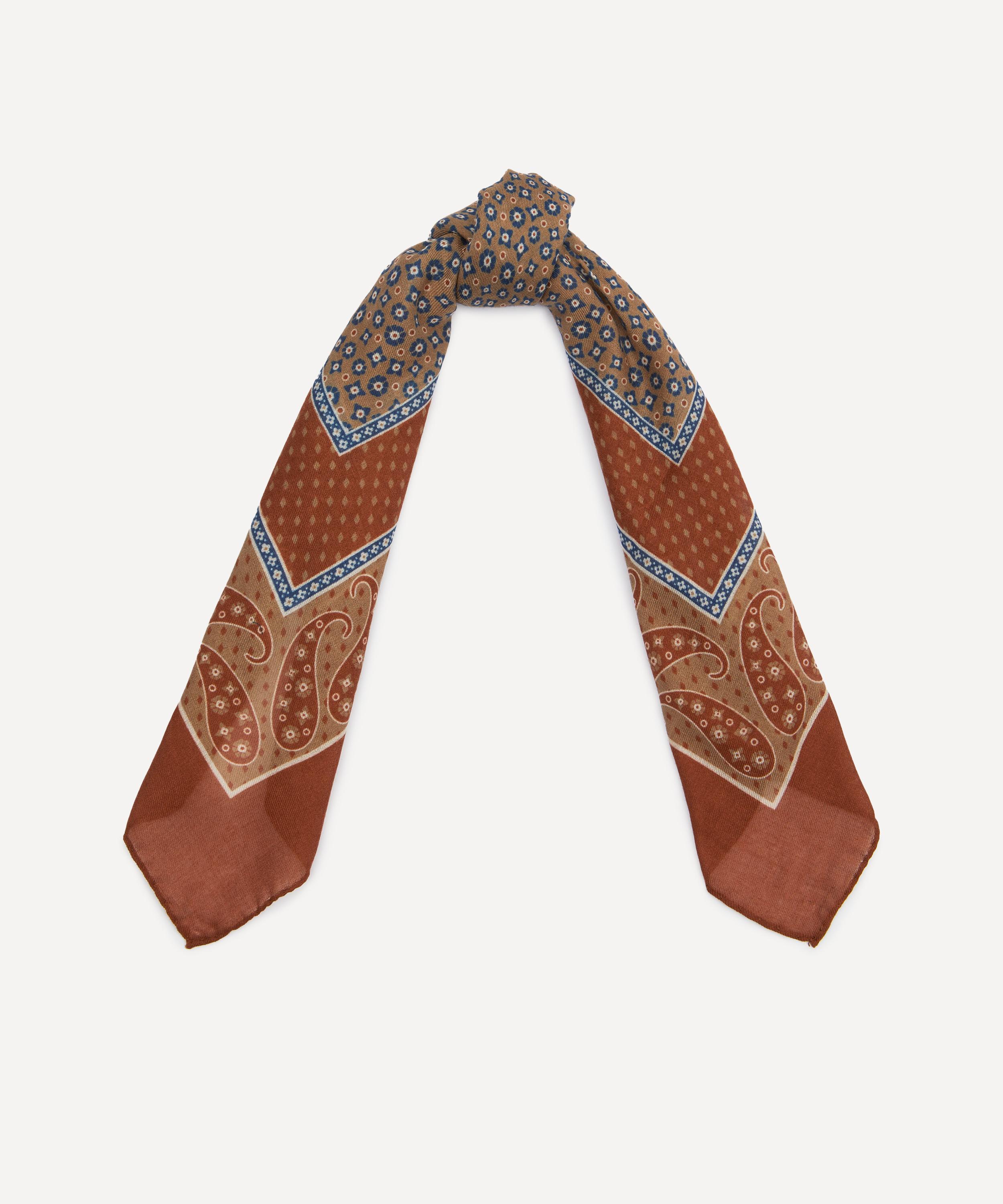 Liberty - James Paisley 65X65 Wool-Modal Scarf image number 2