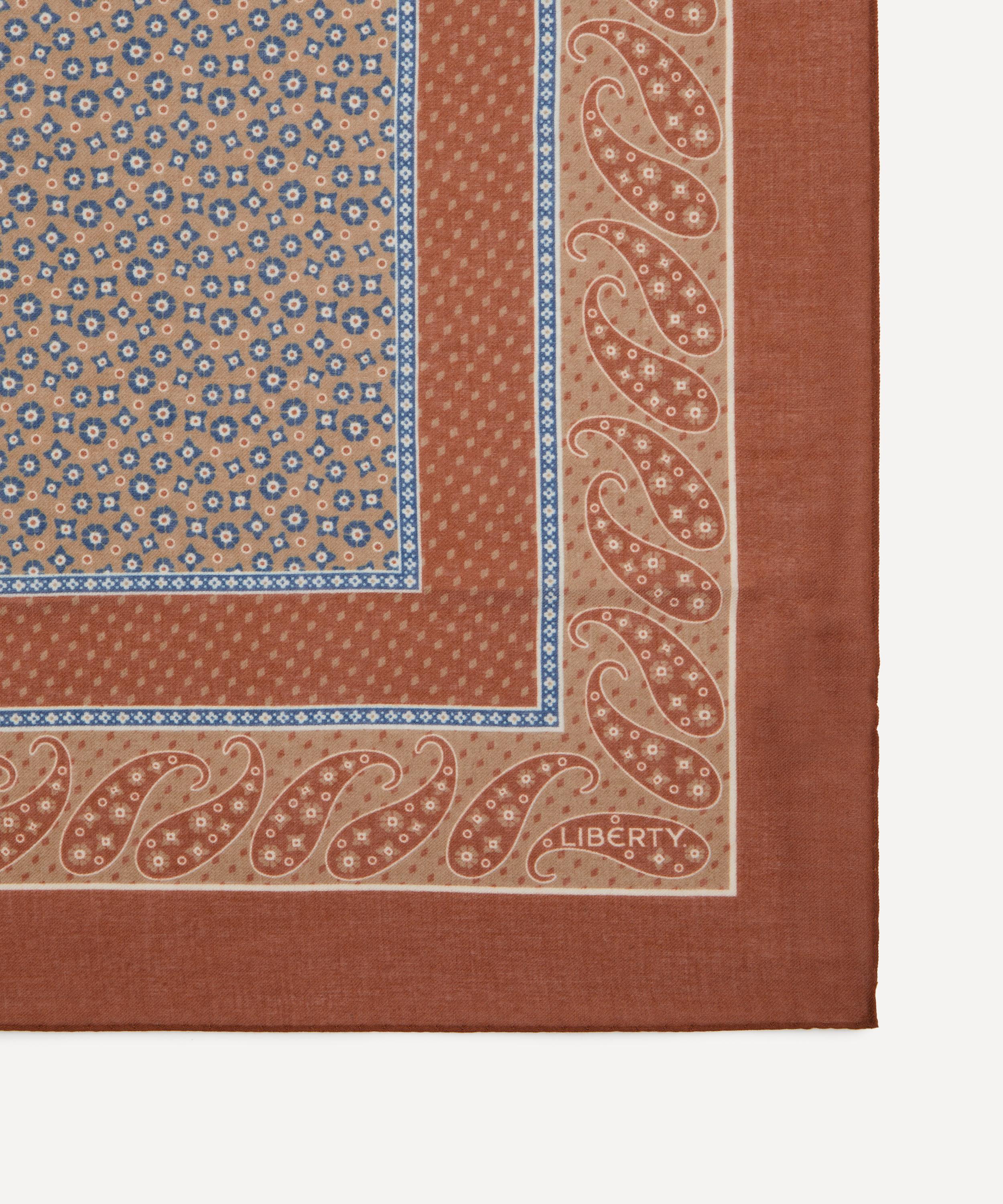 Liberty - James Paisley 65X65 Wool-Modal Scarf image number 3