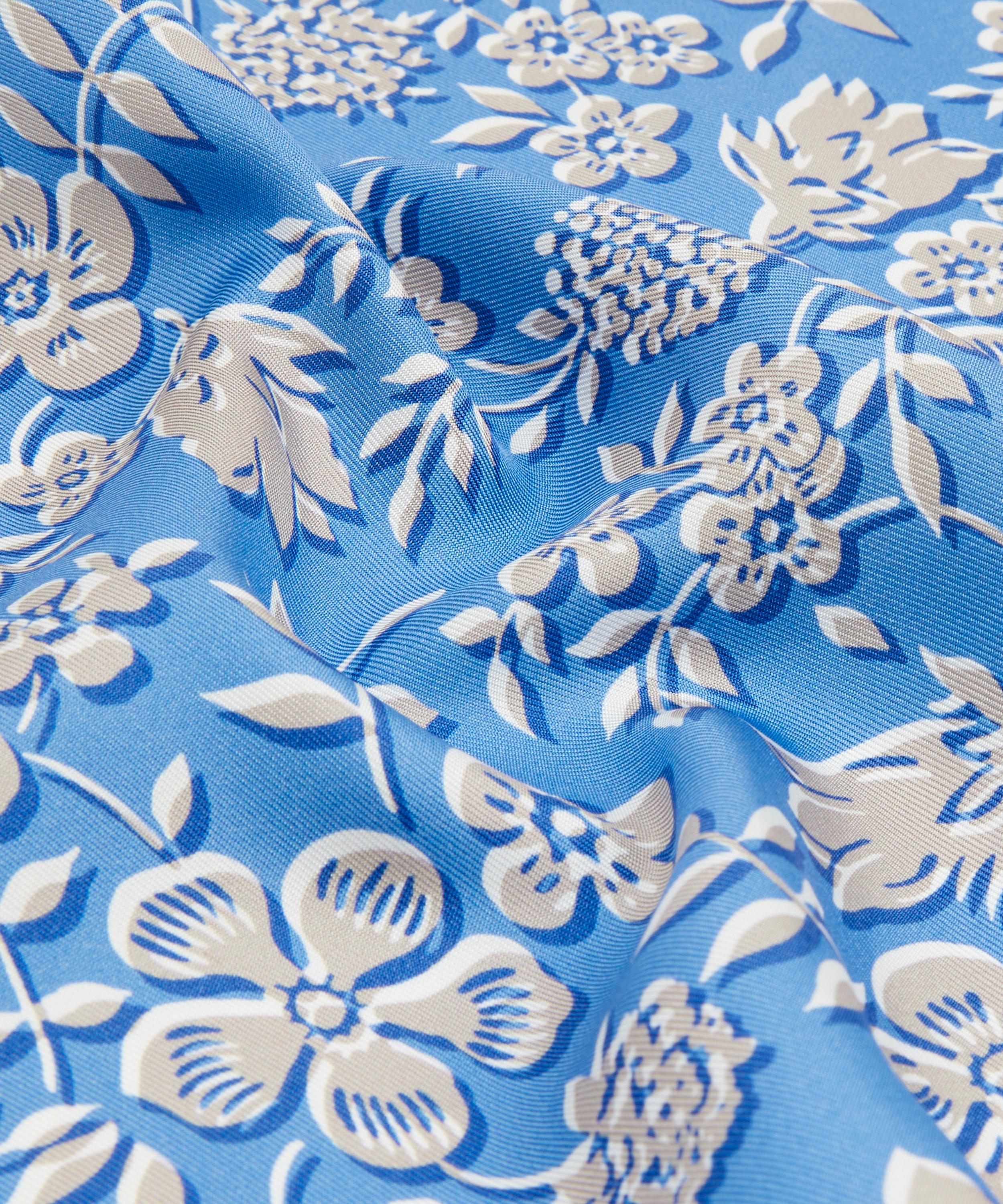 Liberty - Edenham Haze Silk Pocket Square image number 2