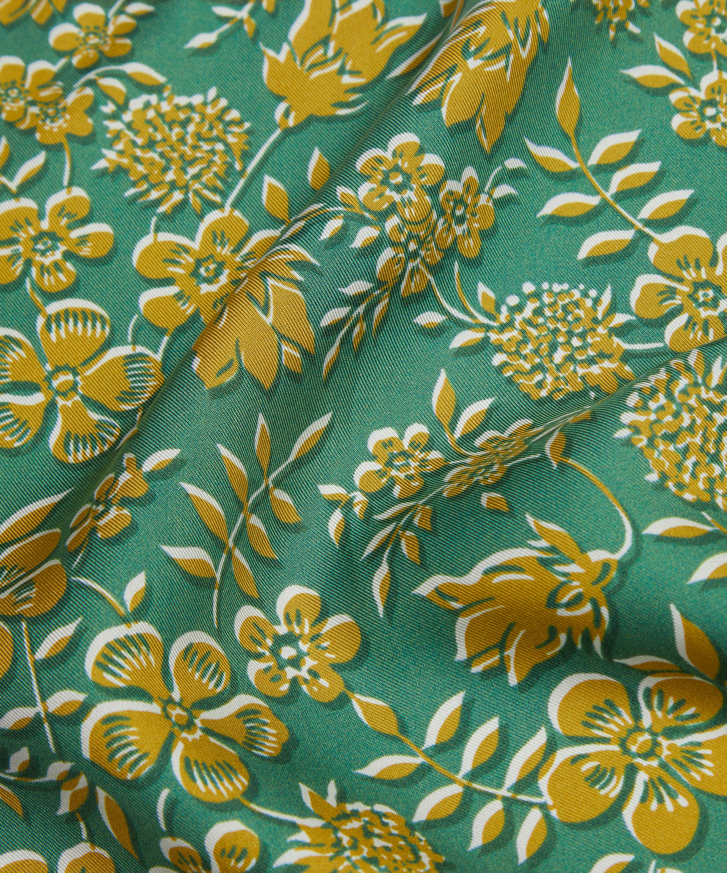 Liberty - Edenham Haze Silk Pocket Square image number 3