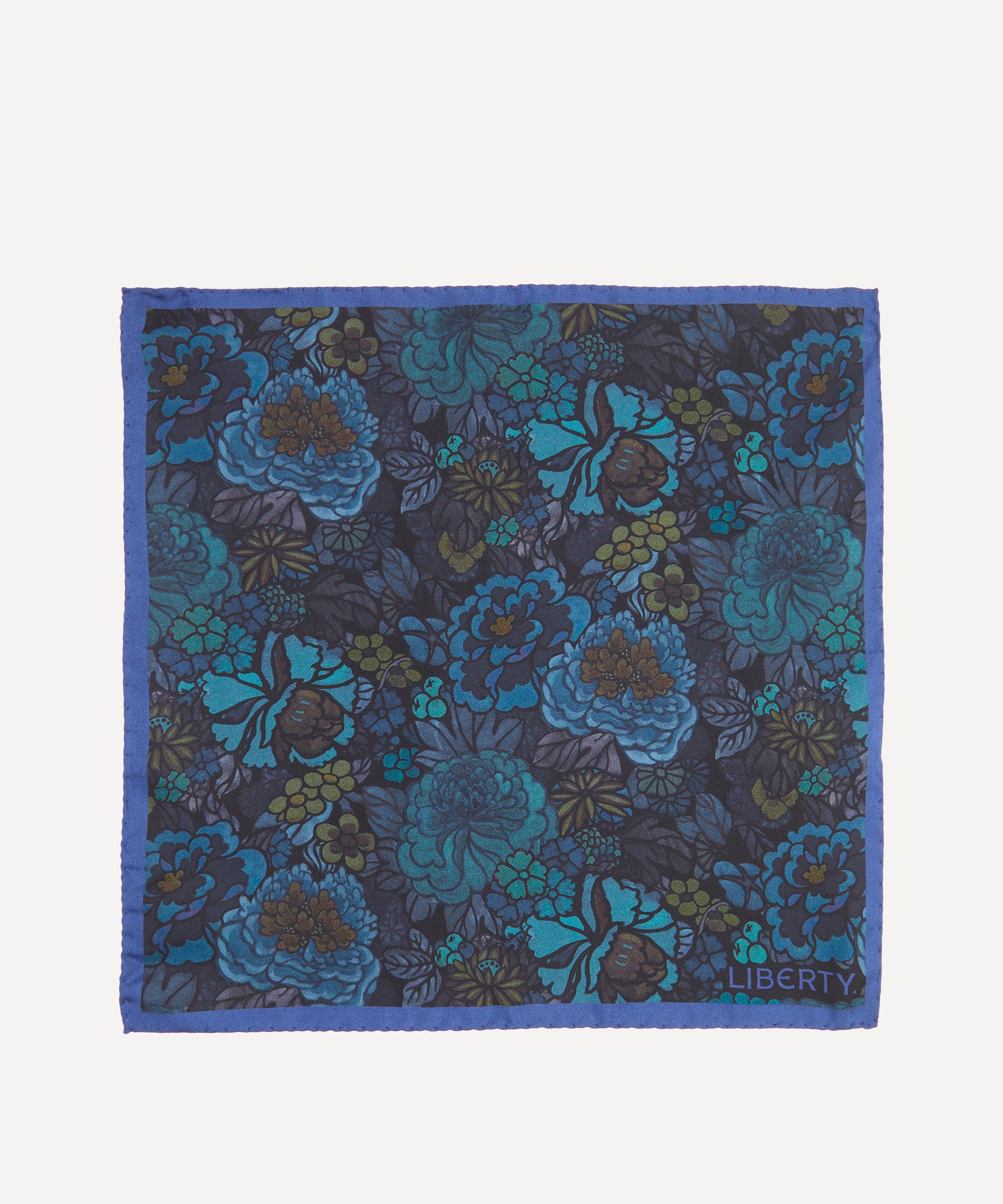 Liberty - Heritage Garden Silk Pocket Square image number 1
