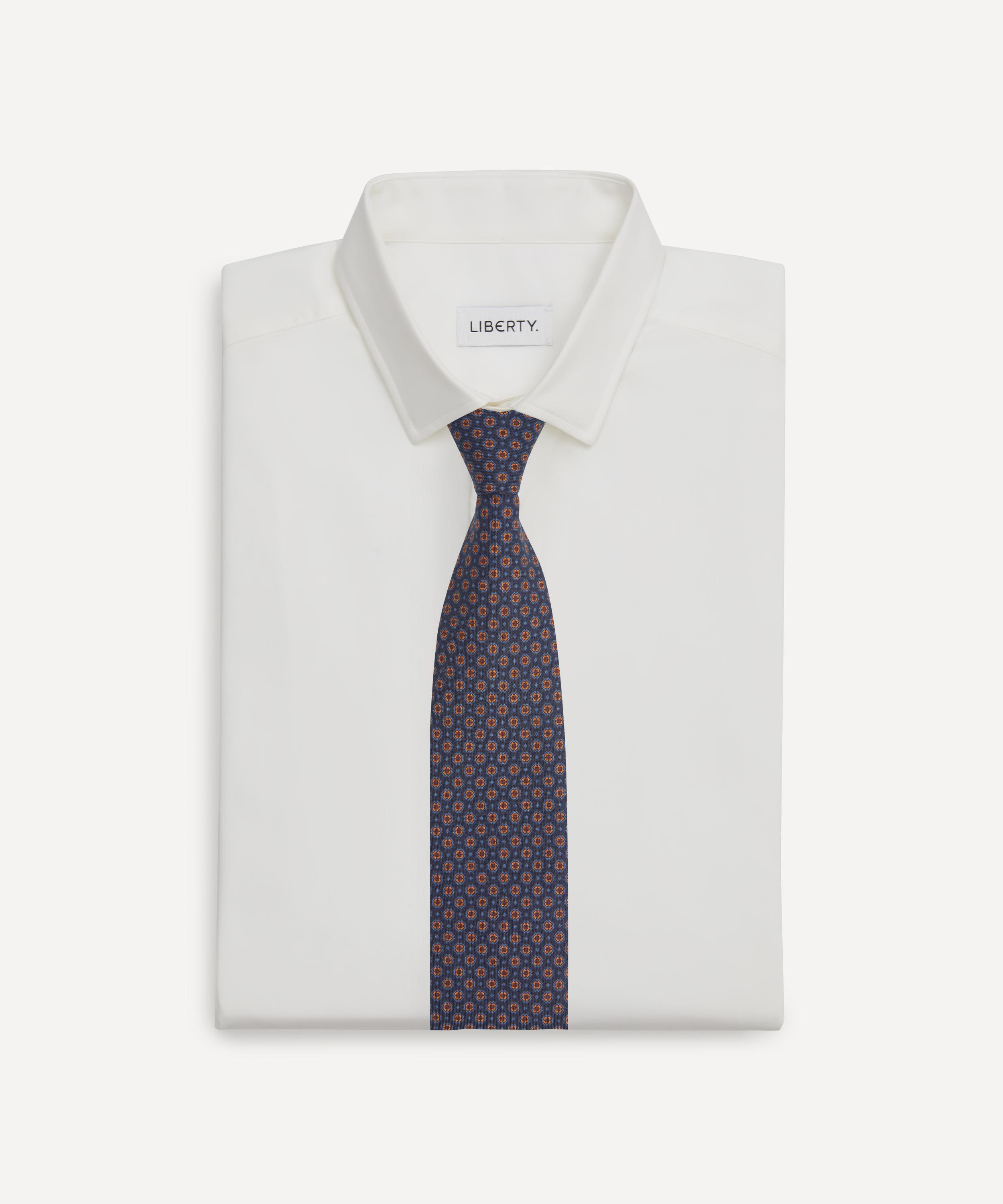 Liberty - K15 Rosette Madder Silk Tie image number 2