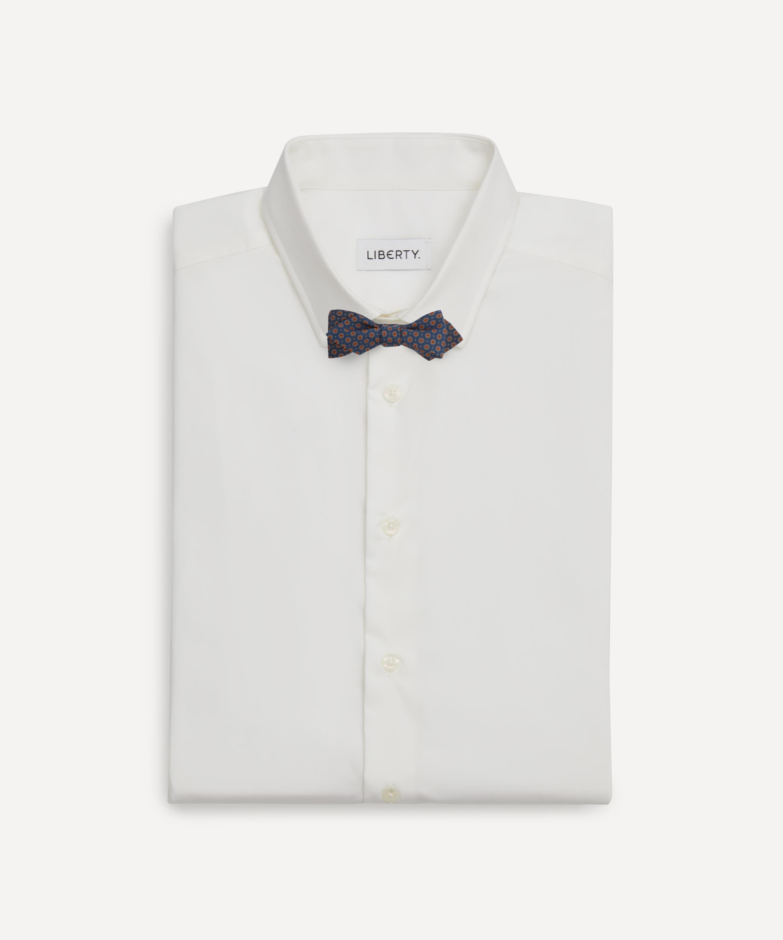 Liberty - K15 Rosette Madder Silk Bow Tie image number 1