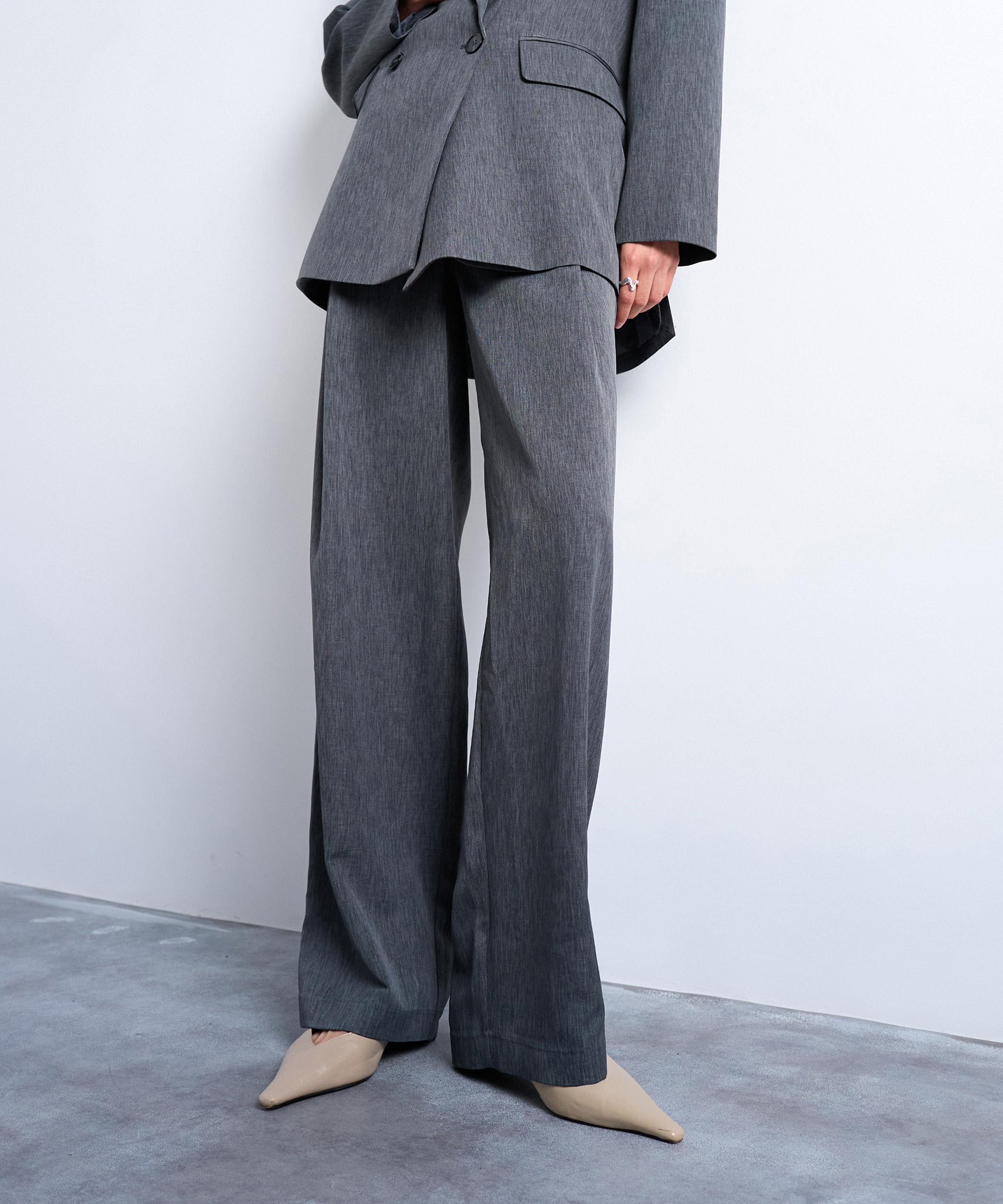 TOPSHOP - Tonic Pleated Suit Trousers image number 0