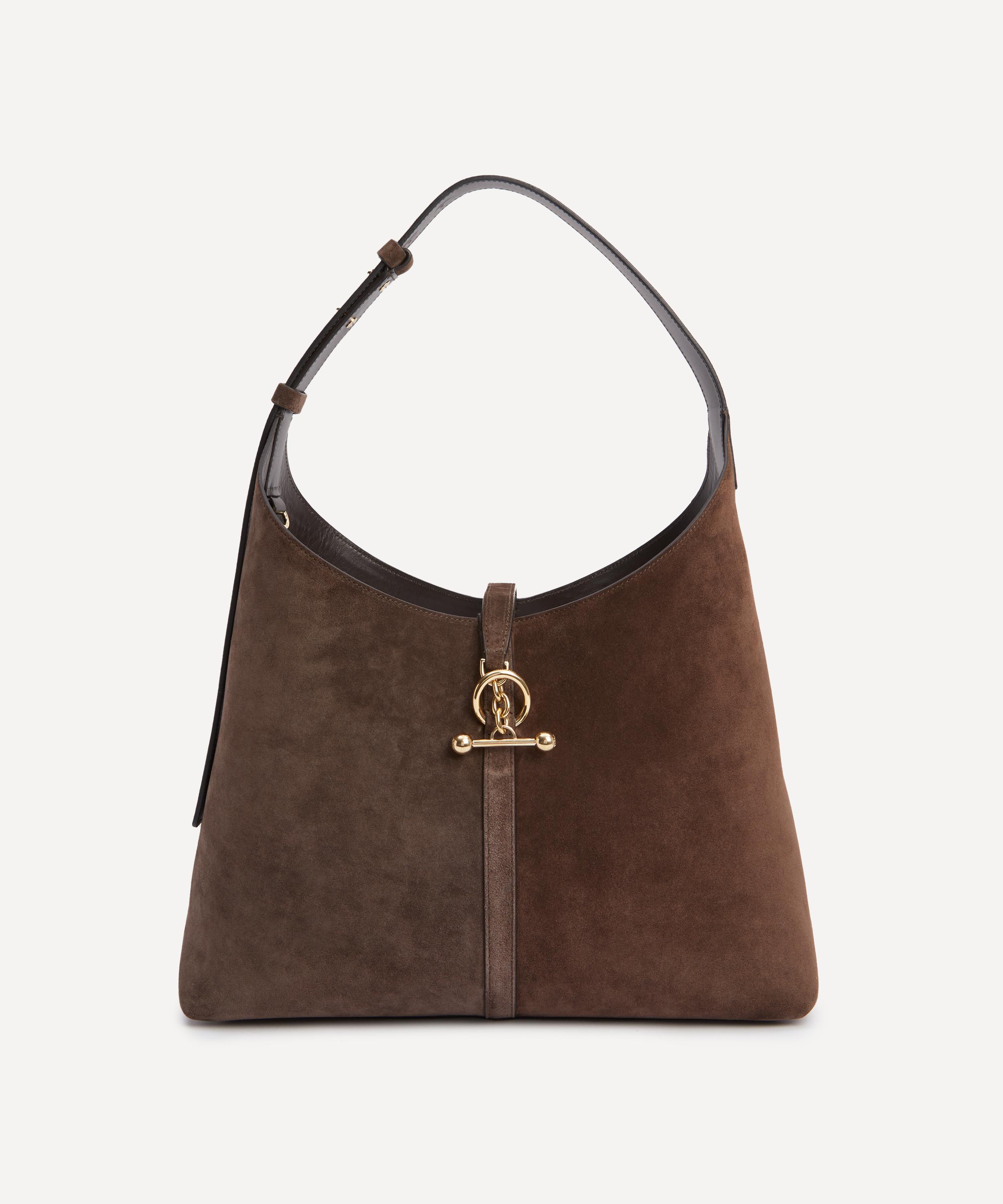 Strathberry - Kite Maxi Suede Hobo Bag