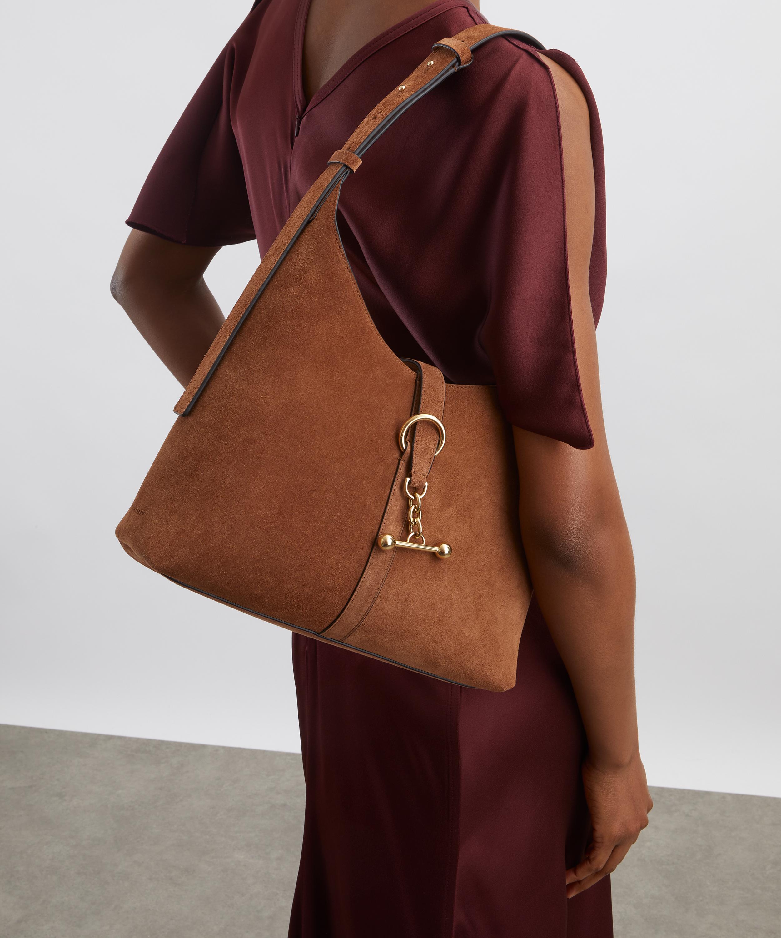 Strathberry - Kite Suede Hobo Bag image number 1