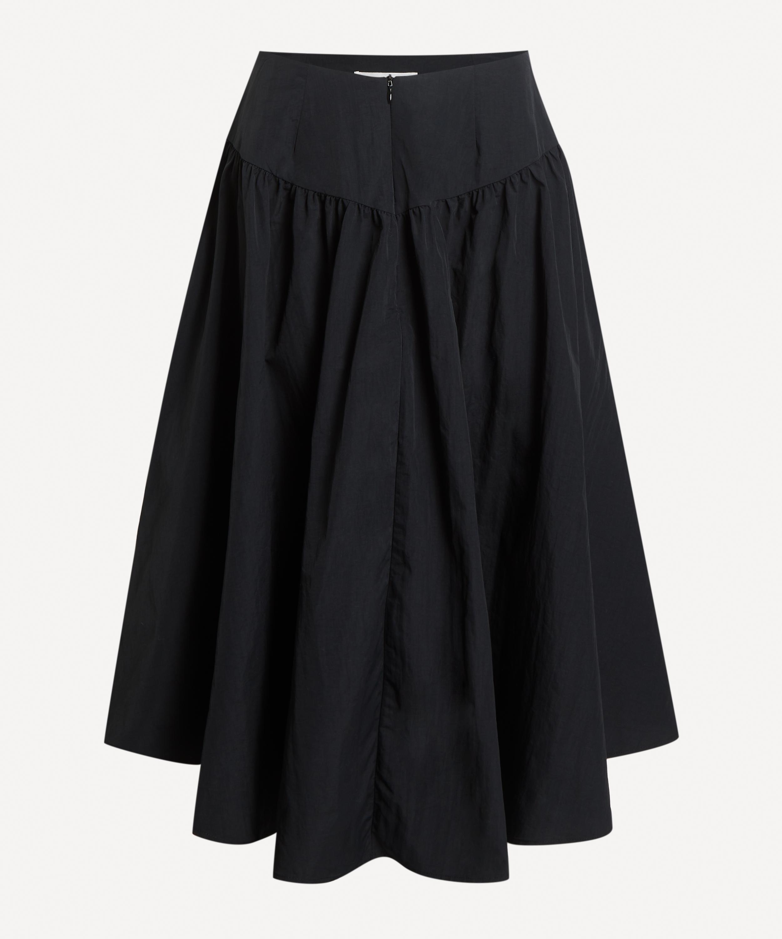 Peachy Den - Deba Black Midi Skirt