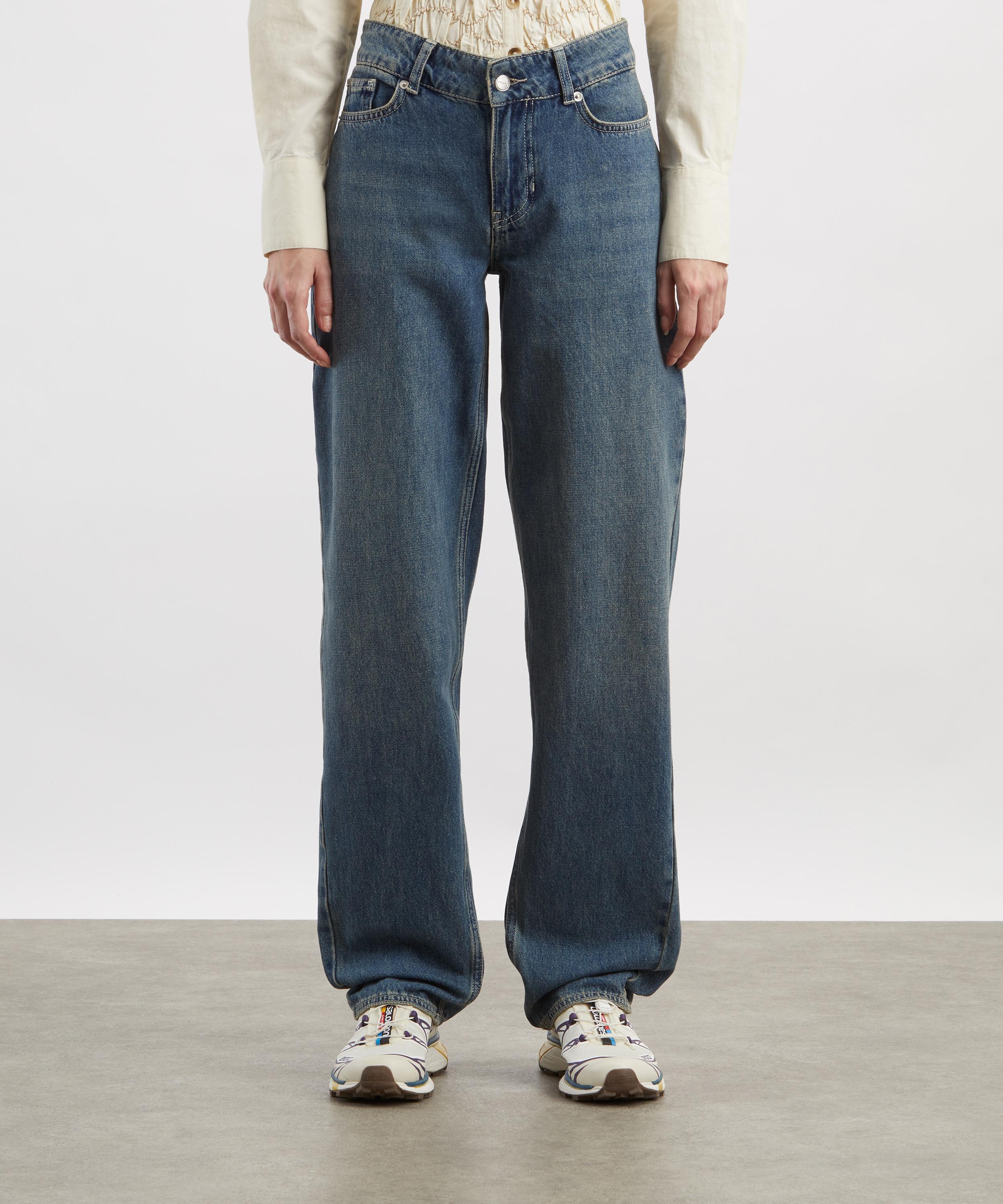 Peachy Den - Joan Soft Barrel Fade Jeans image number 2