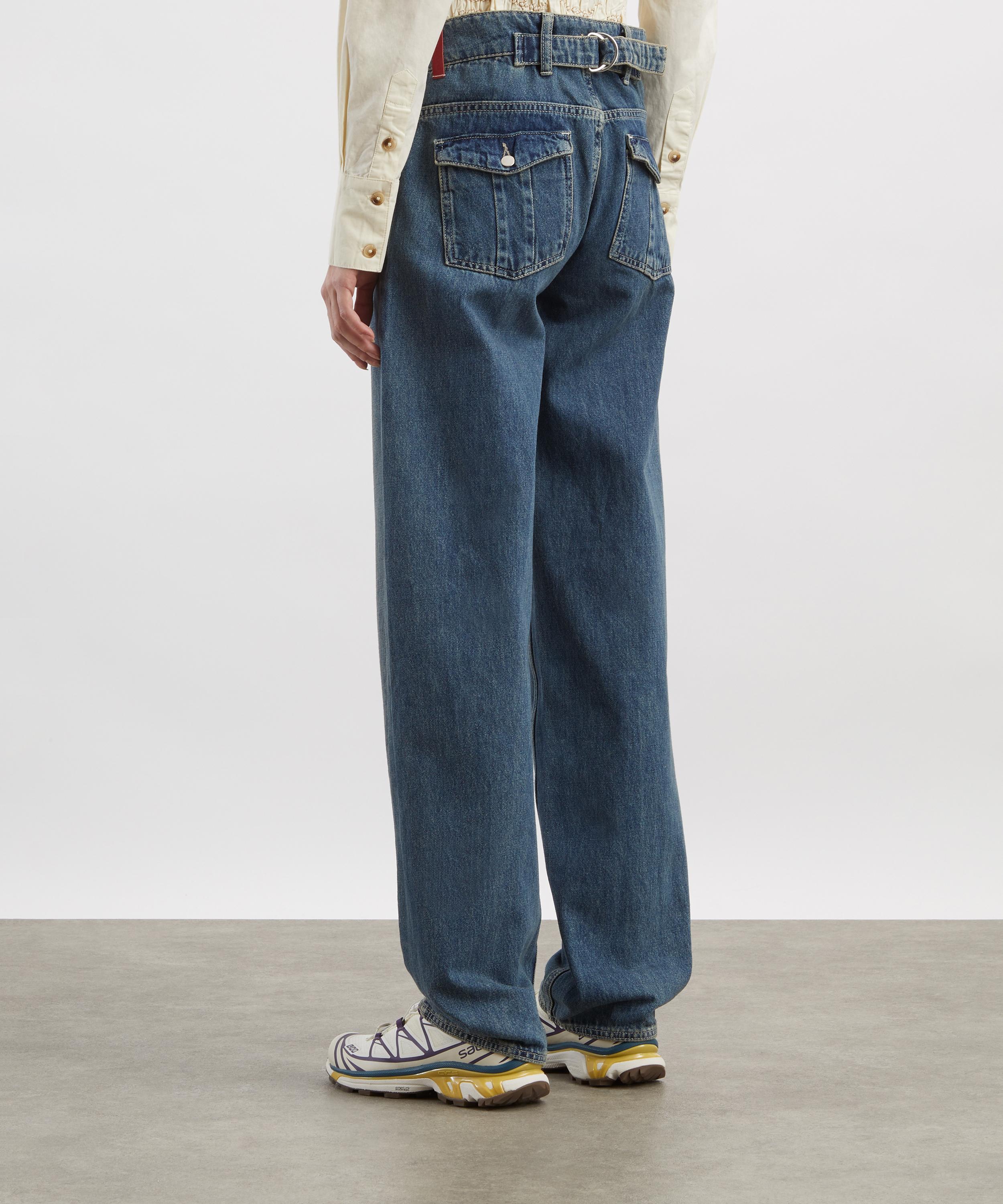 Peachy Den - Joan Soft Barrel Fade Jeans image number 3