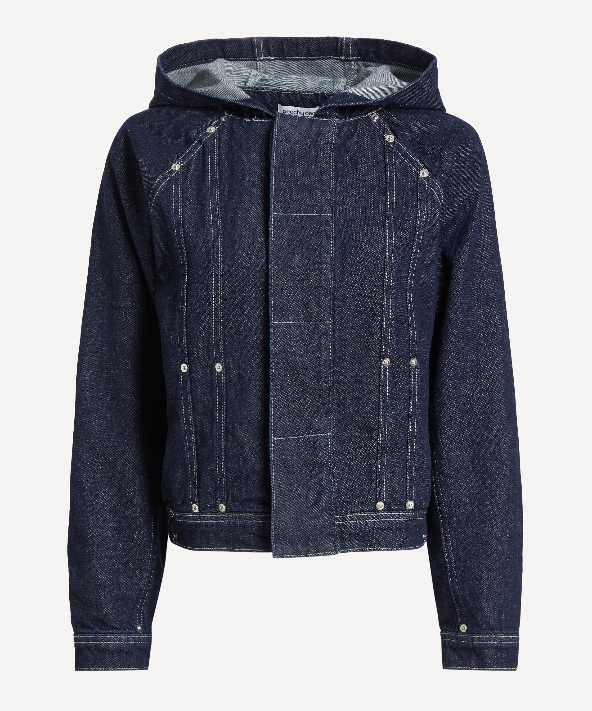 Peachy Den - Lita Denim Bomber Jacket&nbsp;