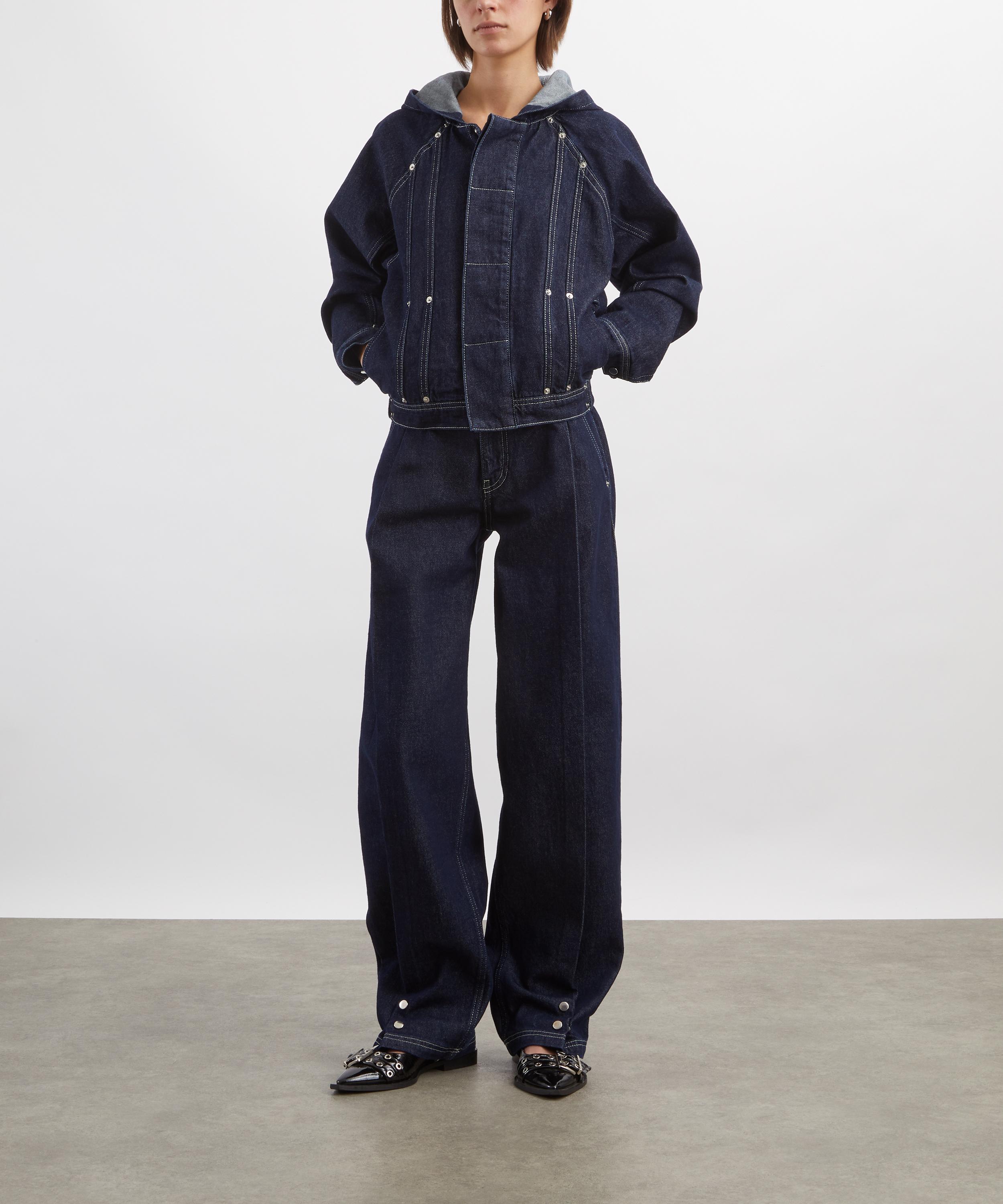 Peachy Den - Lita Indigo Wash Tailored Jeans image number 1