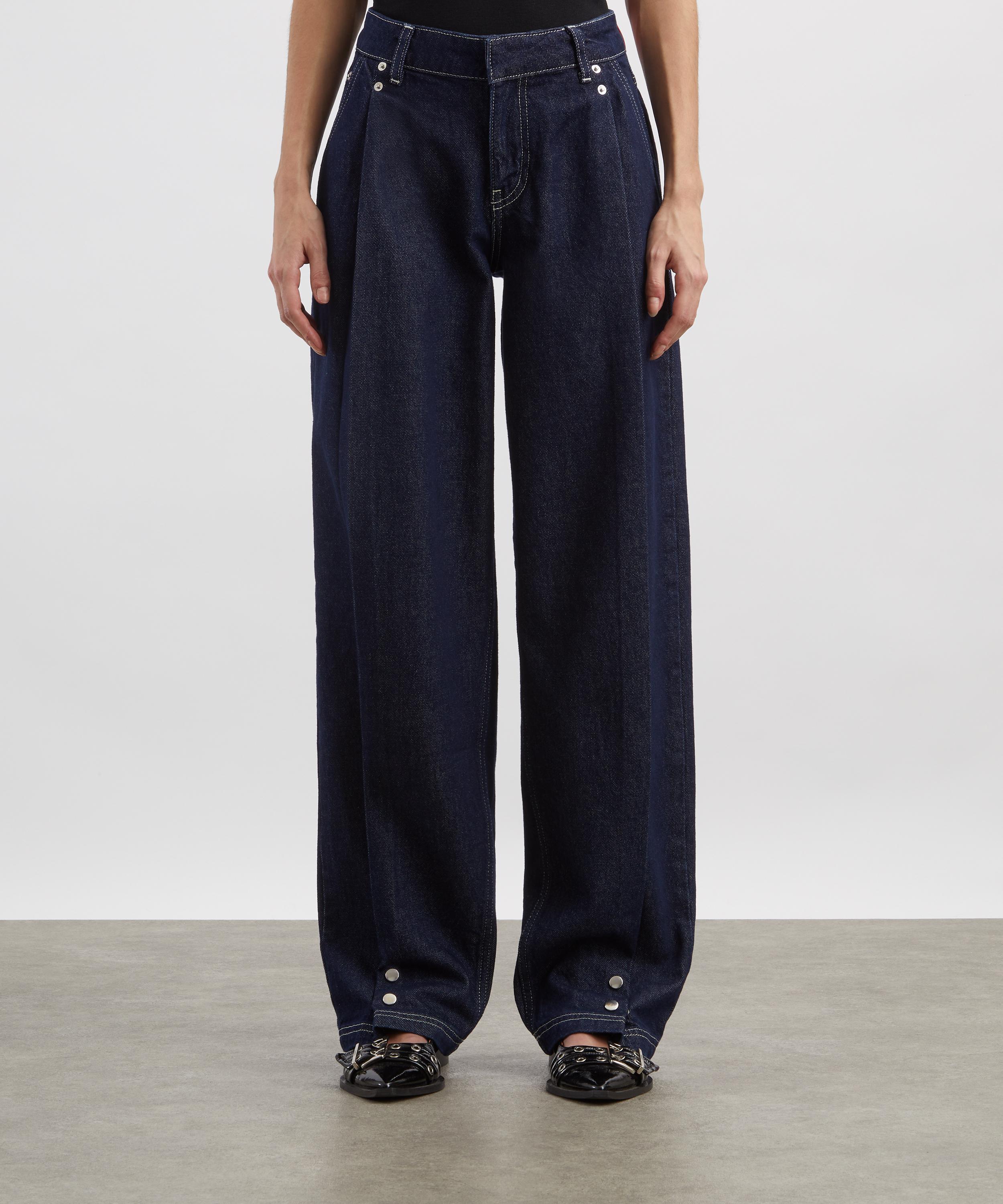 Peachy Den - Lita Indigo Wash Tailored Jeans image number 2