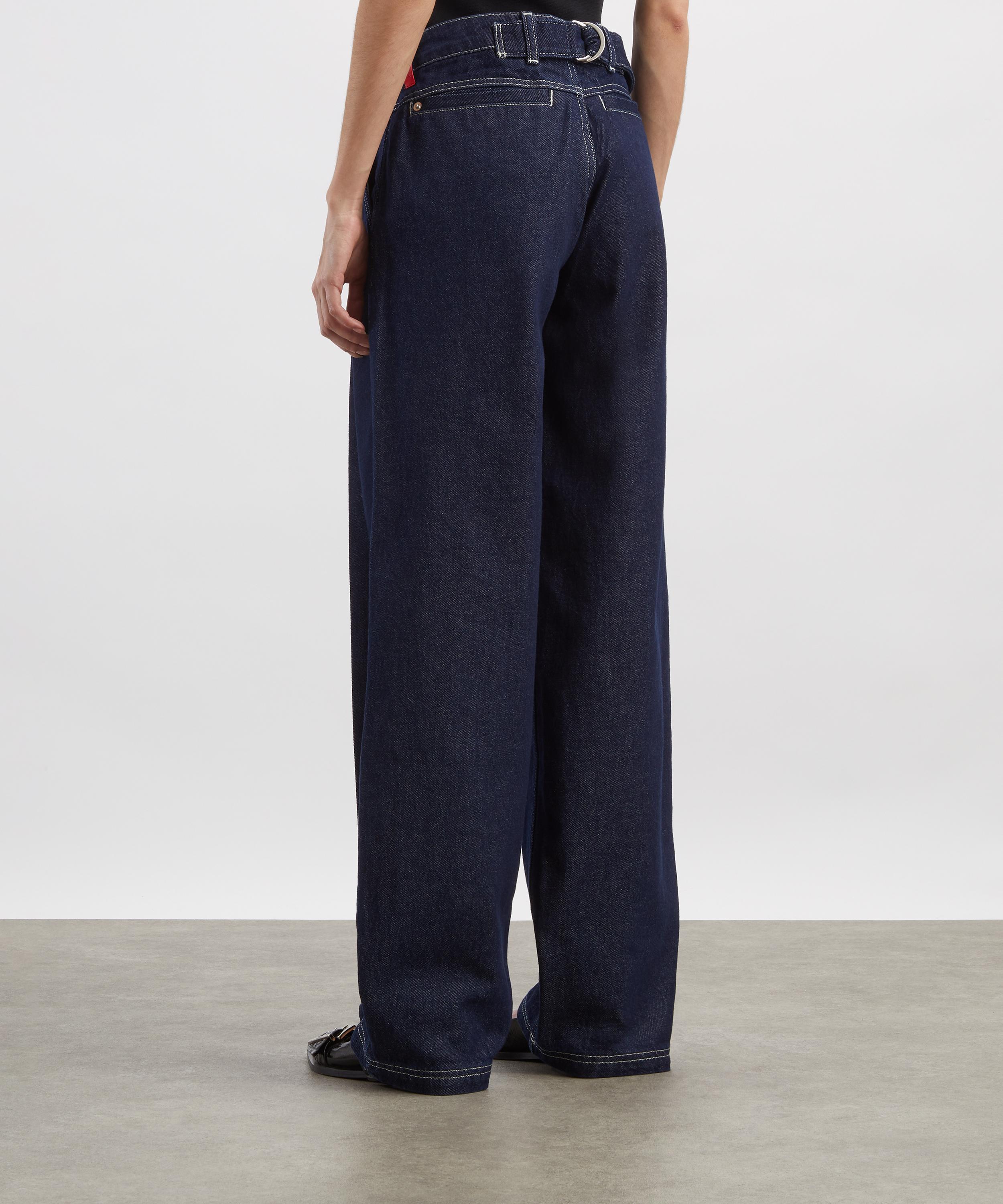 Peachy Den - Lita Indigo Wash Tailored Jeans image number 3
