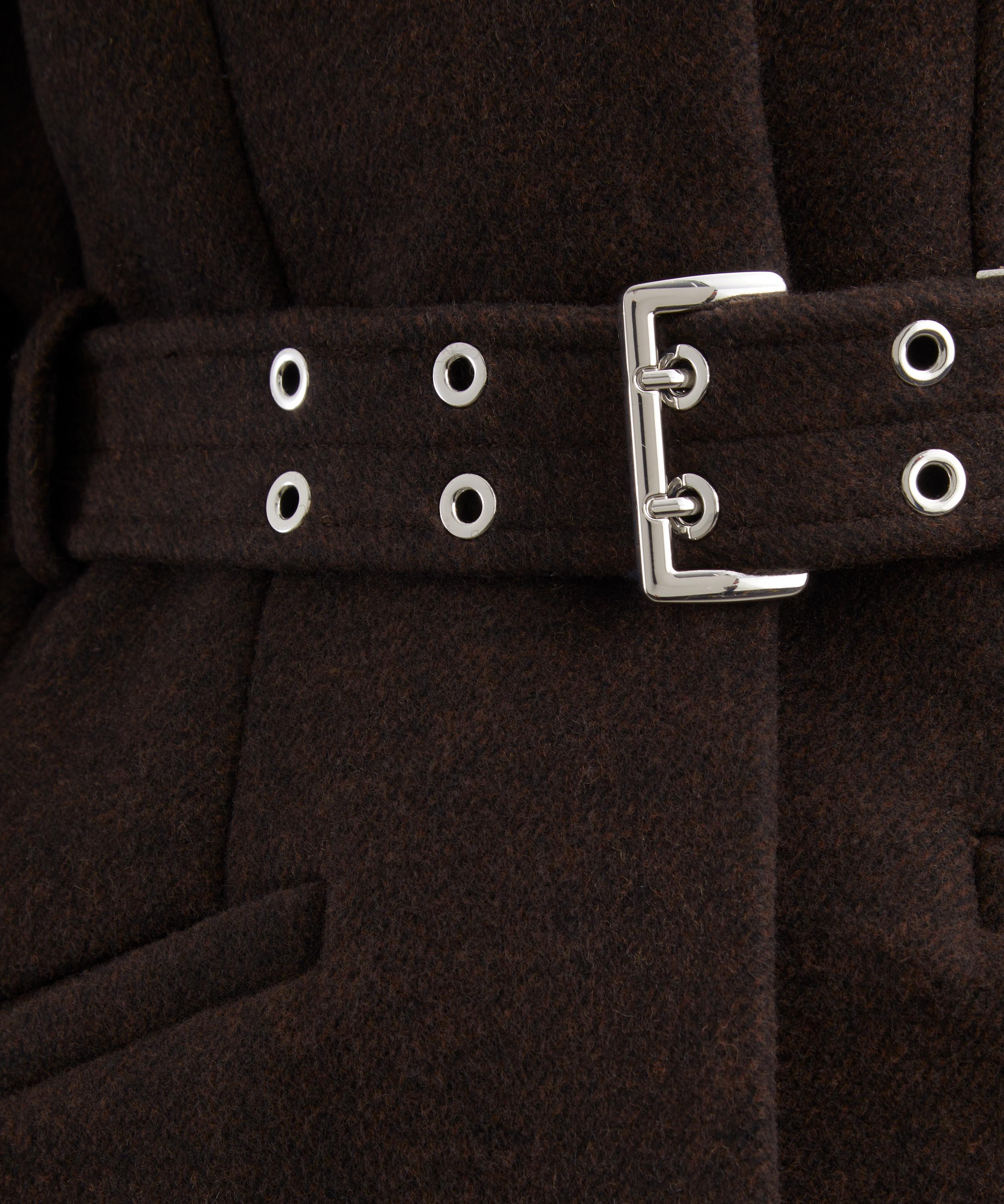 Ganni - Brown Wool Jacket image number 4