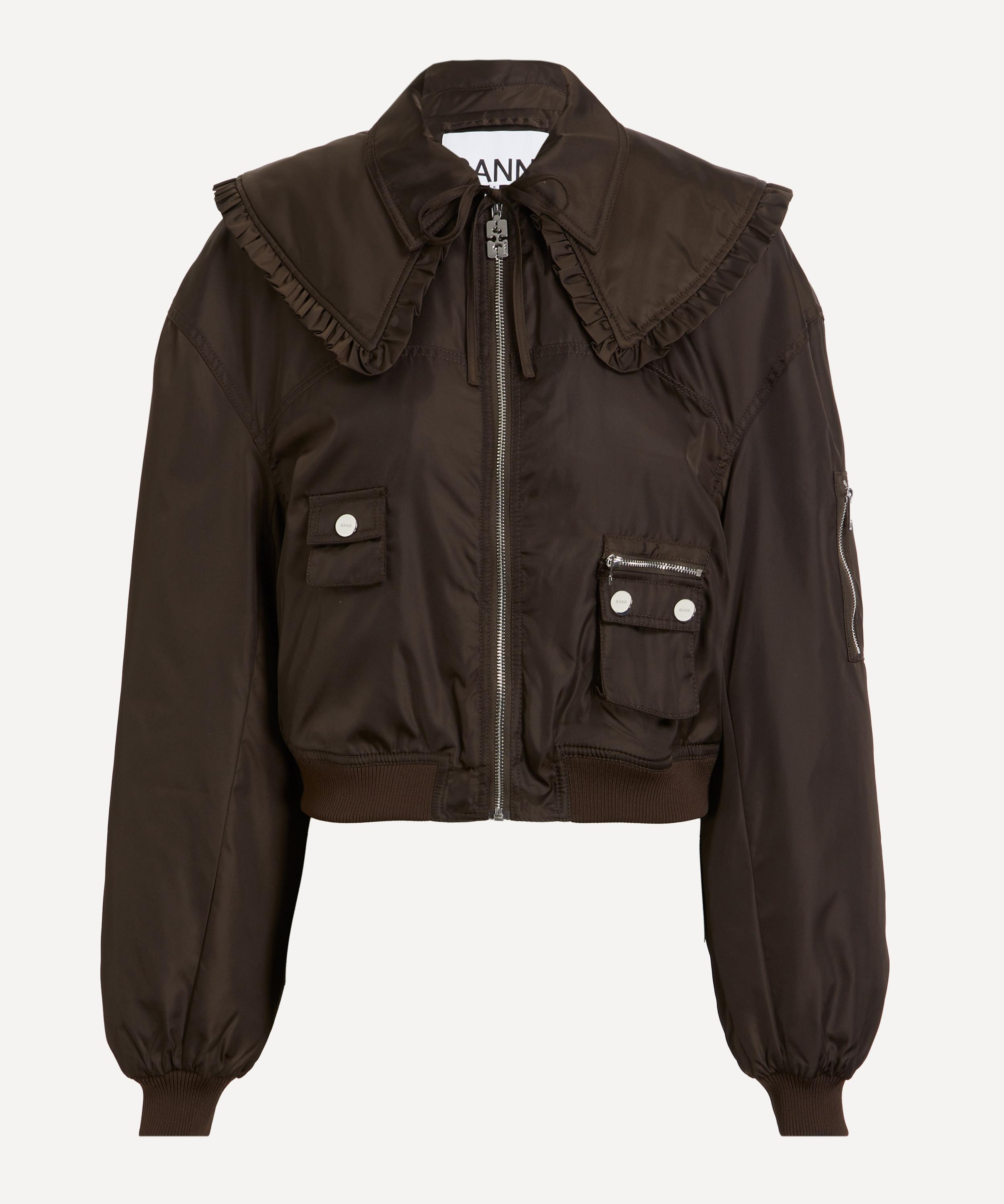 Ganni - Duchesse Nylon Bomber Jacket