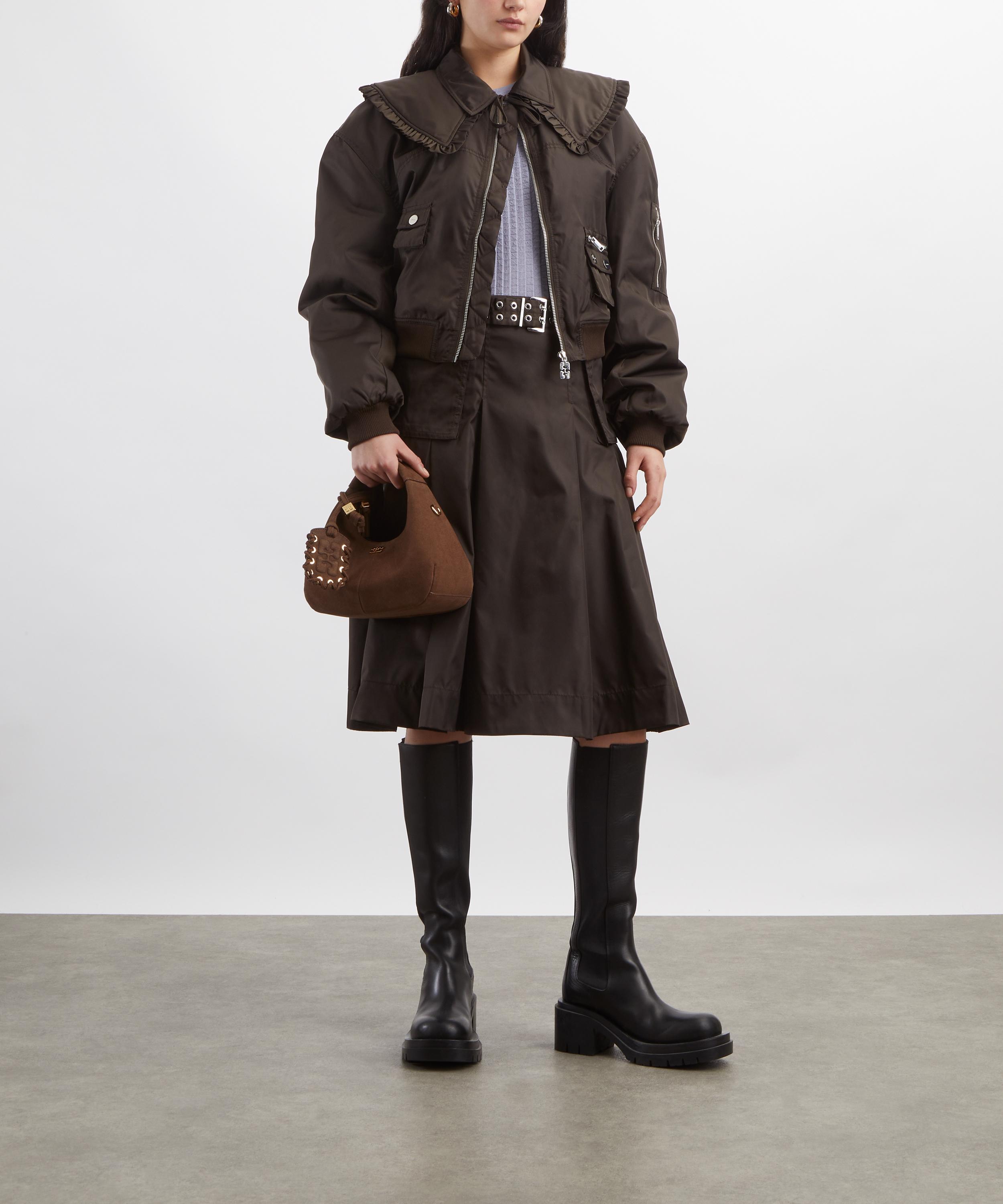 Ganni - Duchesse Nylon Bomber Jacket image number 1