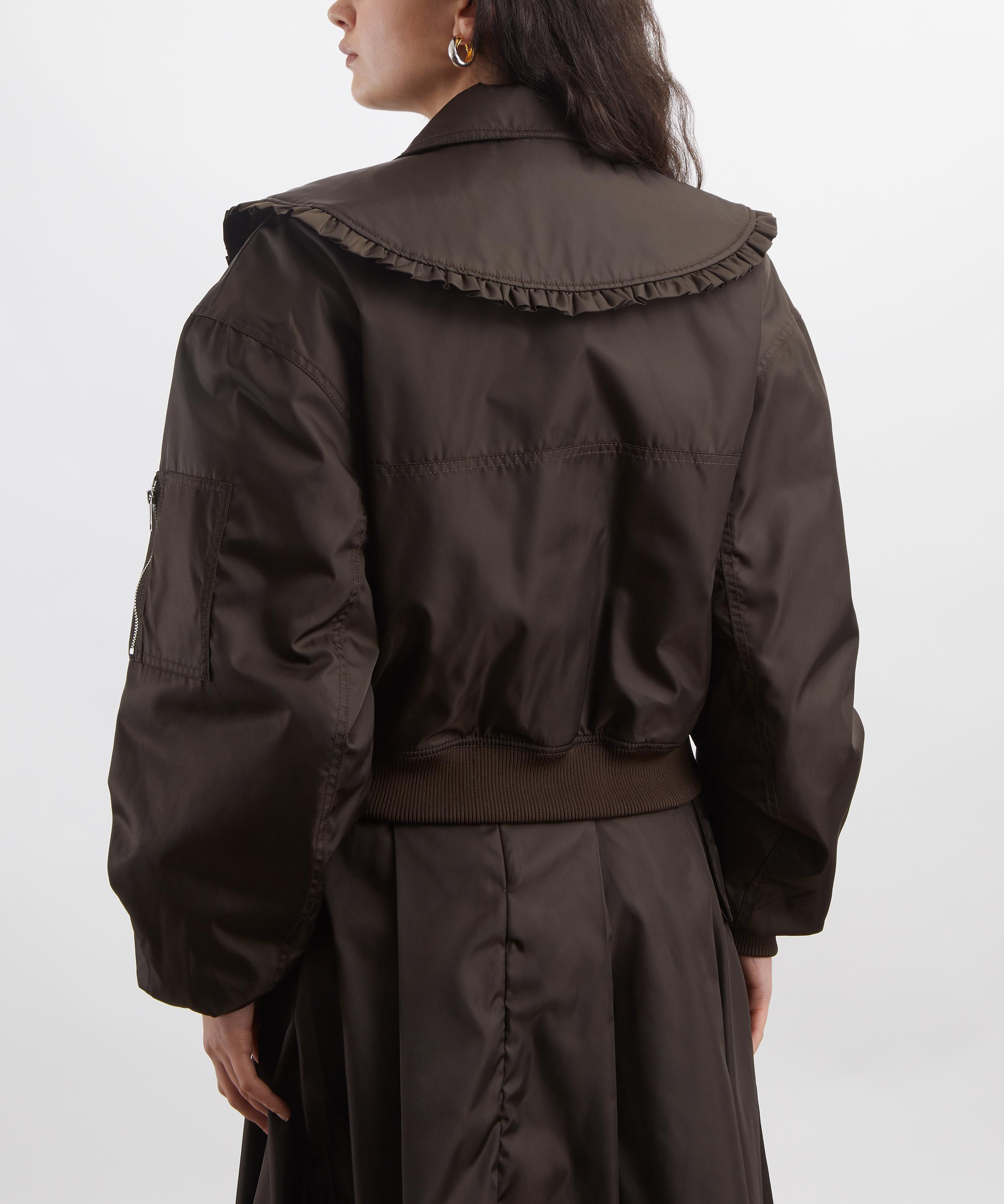 Ganni - Duchesse Nylon Bomber Jacket image number 3