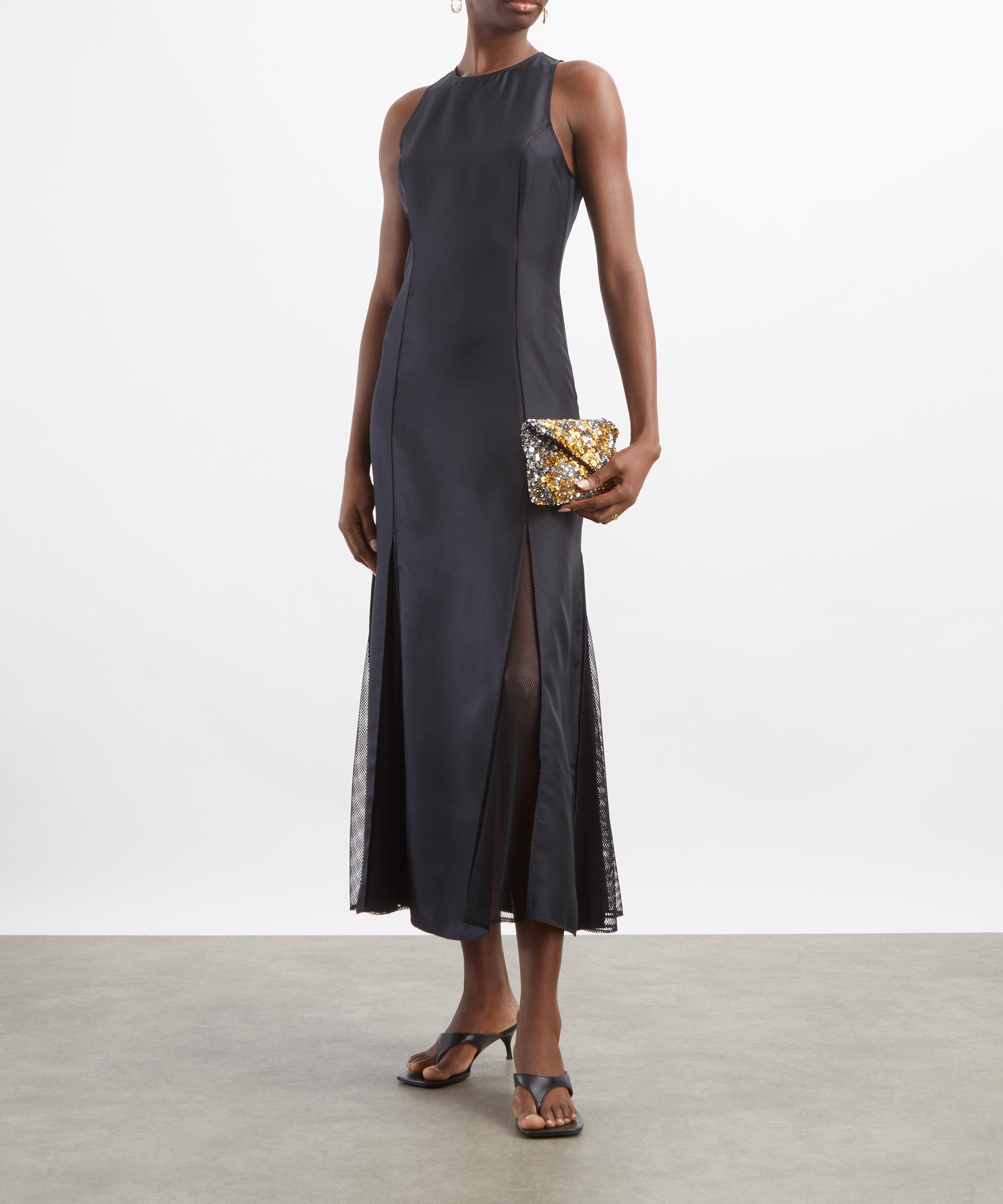 LOULOU DE SAISON - Iraka Silk-Twill Dress image number 1