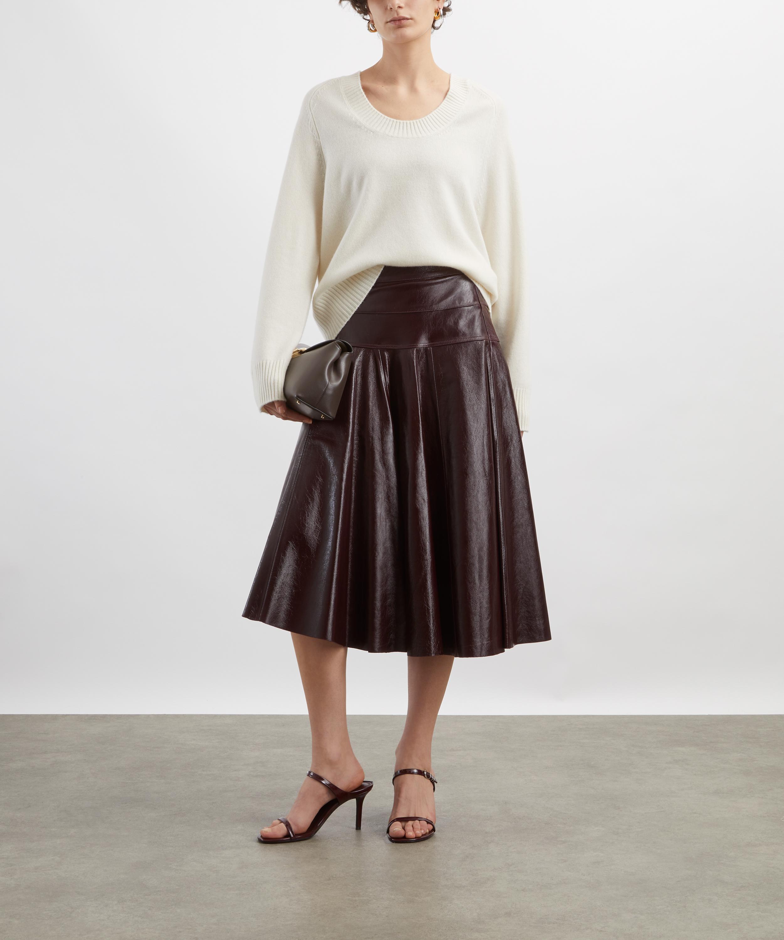 LOULOU DE SAISON - Baji U-Neck Cashmere Jumper image number 1