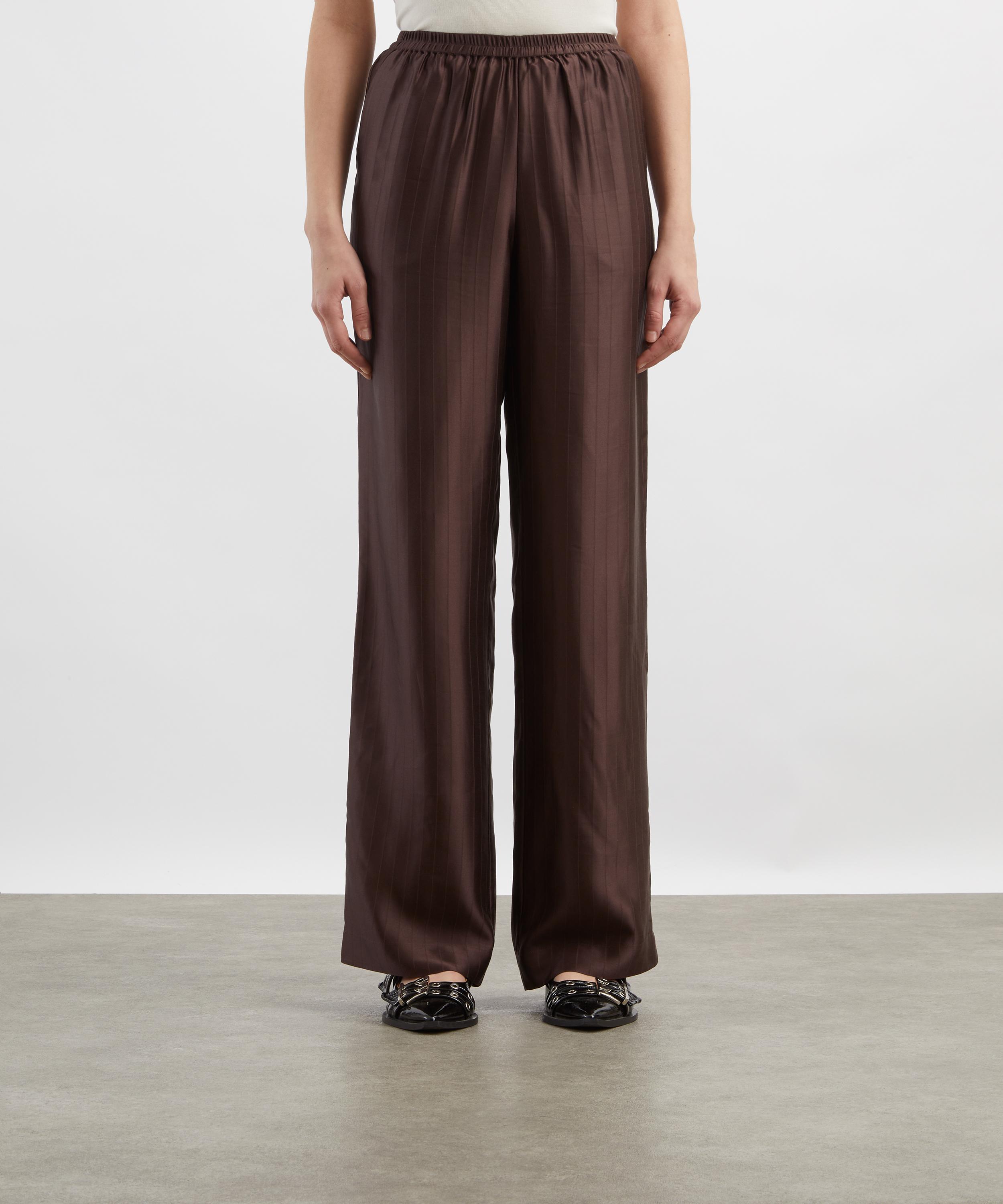 LOULOU DE SAISON - Kadala Silk-Blend Trousers image number 2
