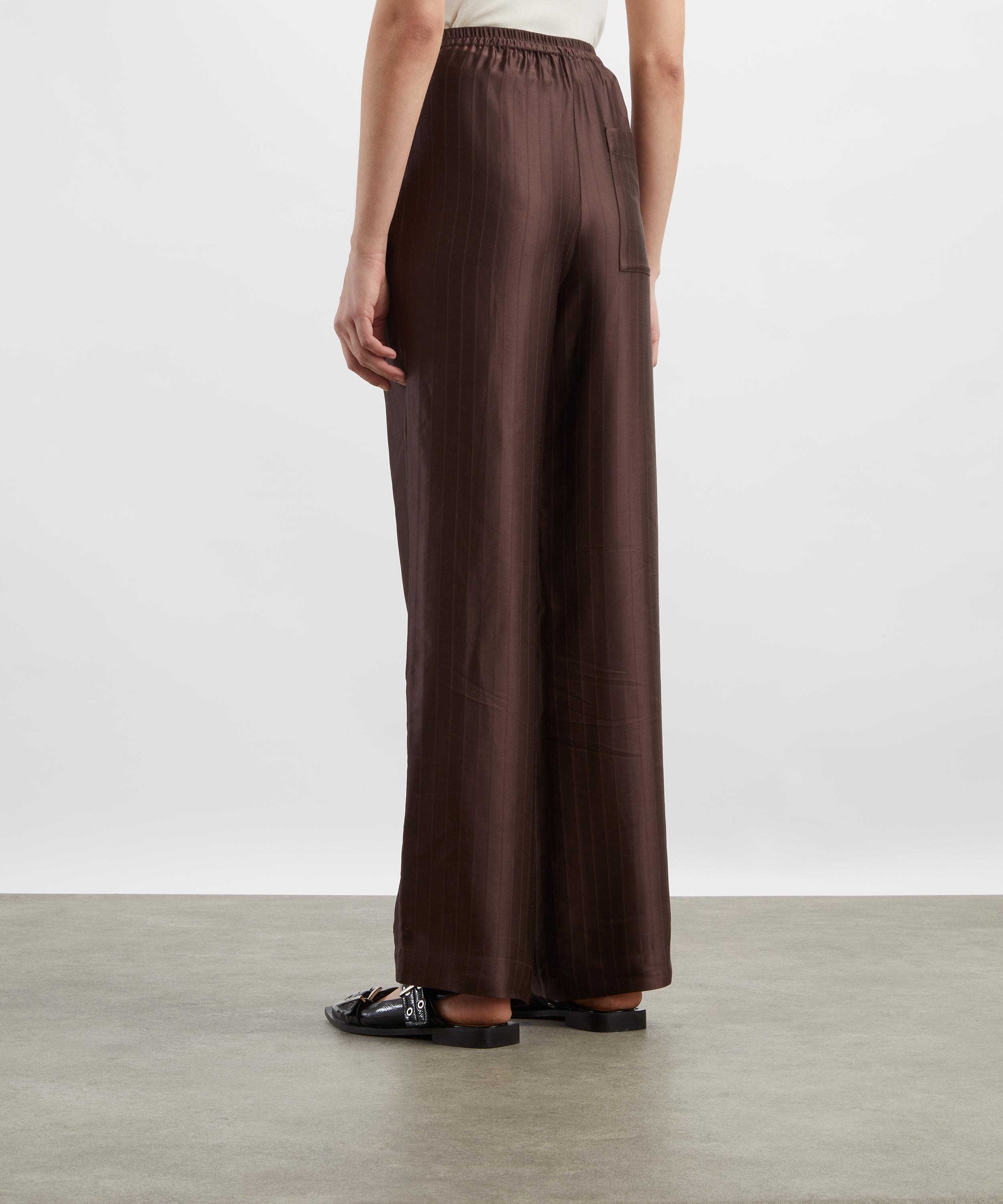 LOULOU DE SAISON - Kadala Silk-Blend Trousers image number 3